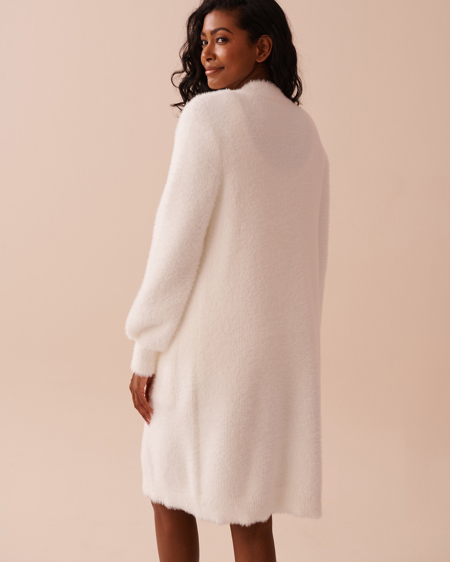 Fluffy Long Cardigan_50500014_10011_02