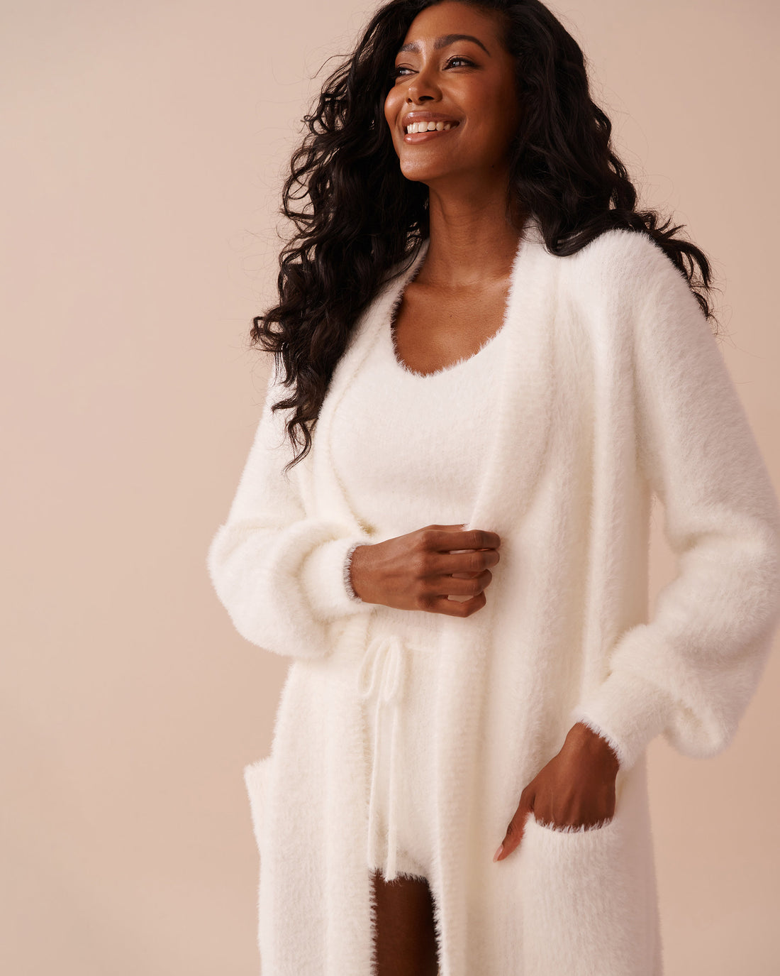 Fluffy Long Cardigan_50500014_10011_03