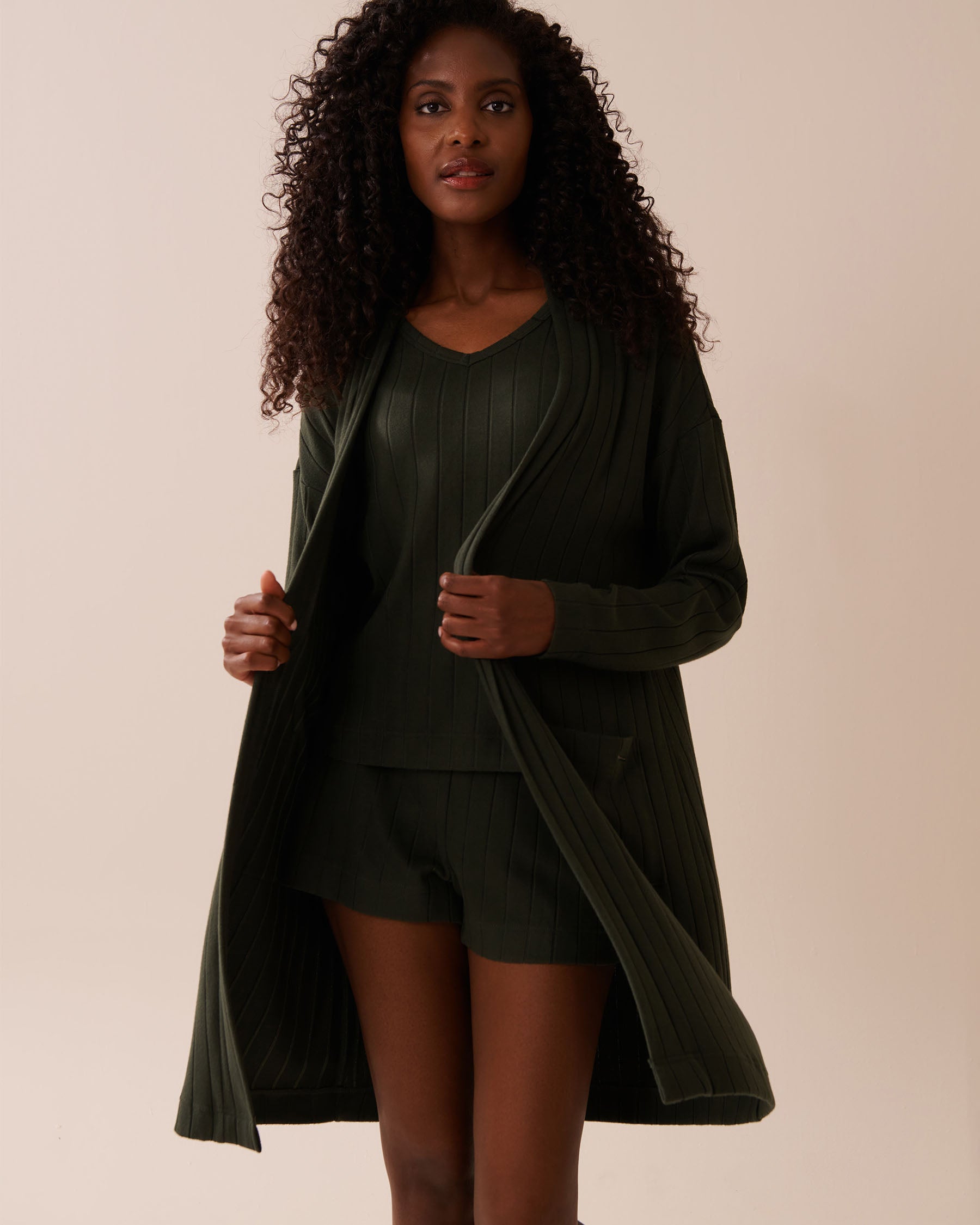 La Vie en Rose_Duffel Bag_Ribbed Long Cardigan_50500015_30076_03