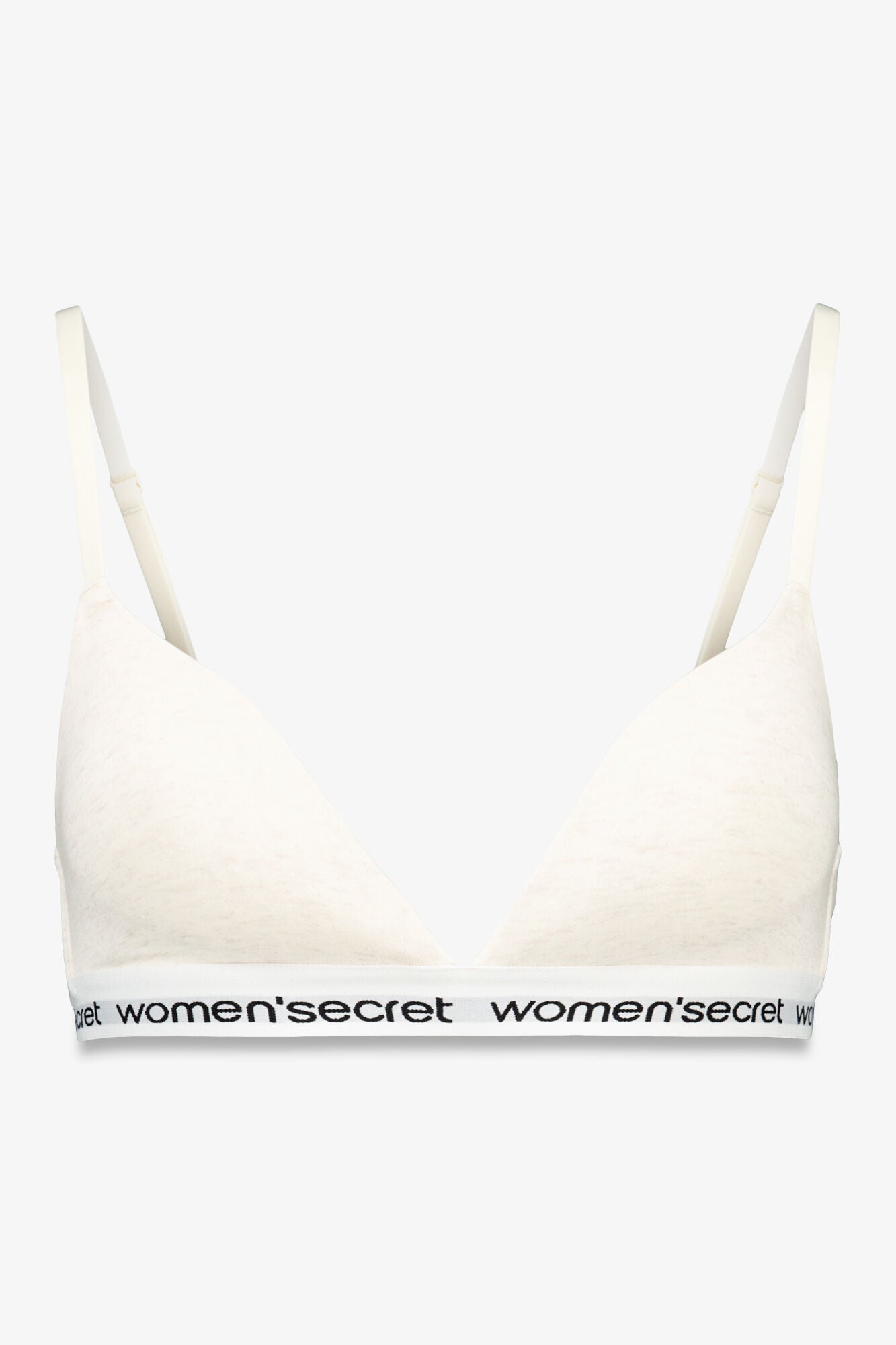 Women Secret_Ivory_CHARMING Triangle White Cotton Bra in Different Cup Sizes_5052307_96_07