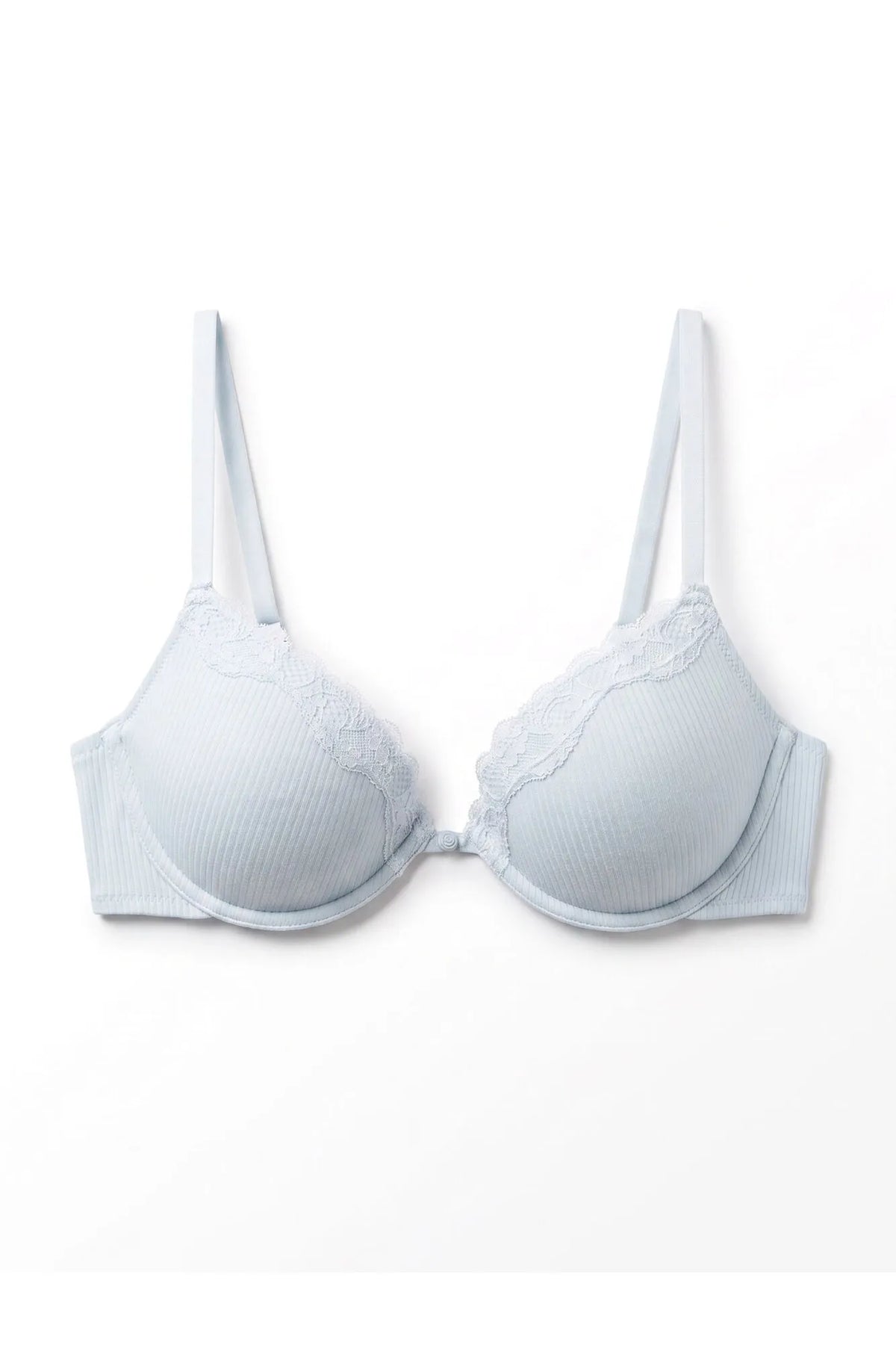 Women Secret Medium Blue Women Blue Cotton Padded Classic Bra BEAUTIFUL in Different Cup Sizes SKU: 5054777_12 Image 06
