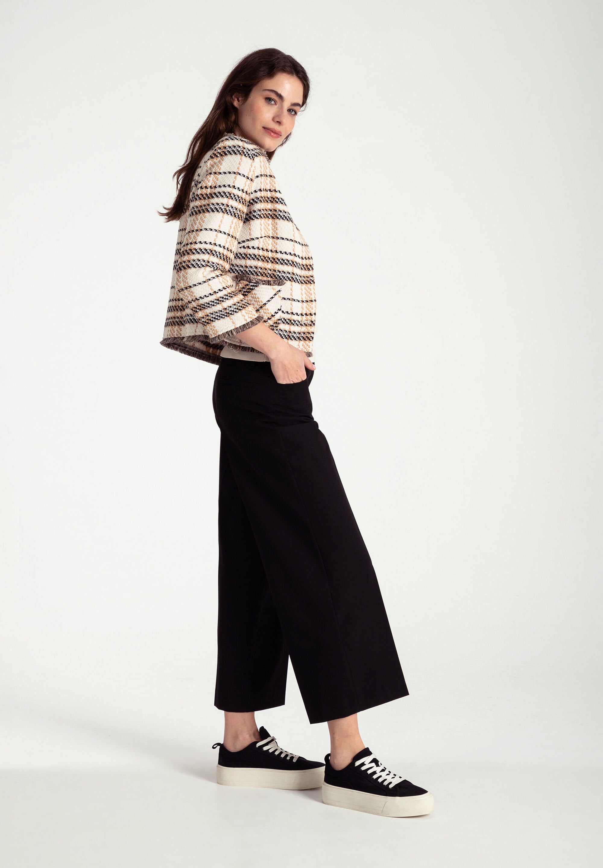 More & More_BouclŽ Checked Jacket_51026592_4208_03