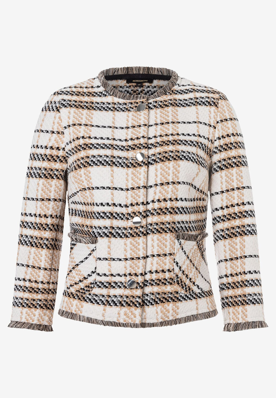 More & More_BouclŽ Checked Jacket_51026592_4208_04