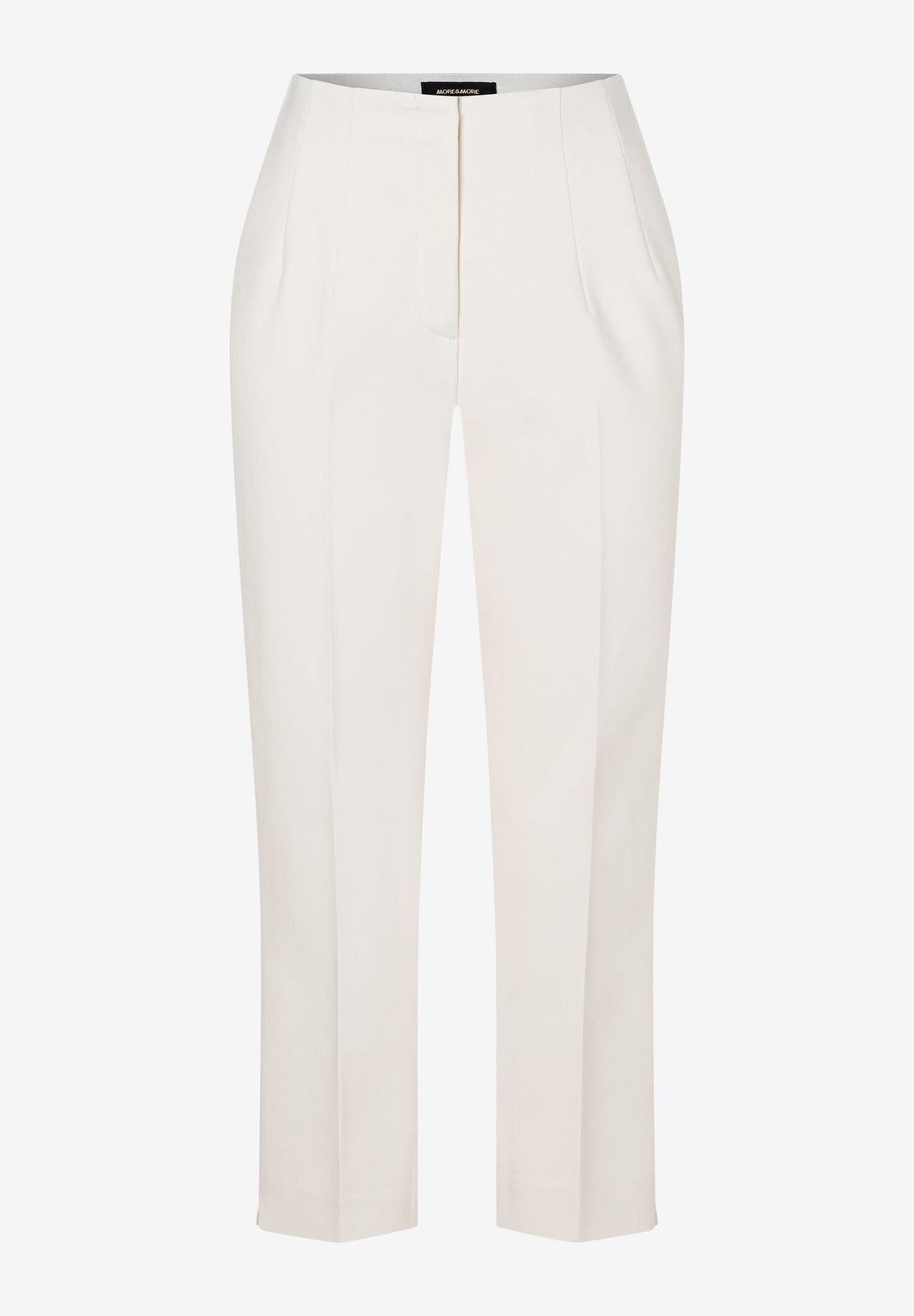 More & More_Ecru Shortened Stretch Trousers_51044063_0041_02