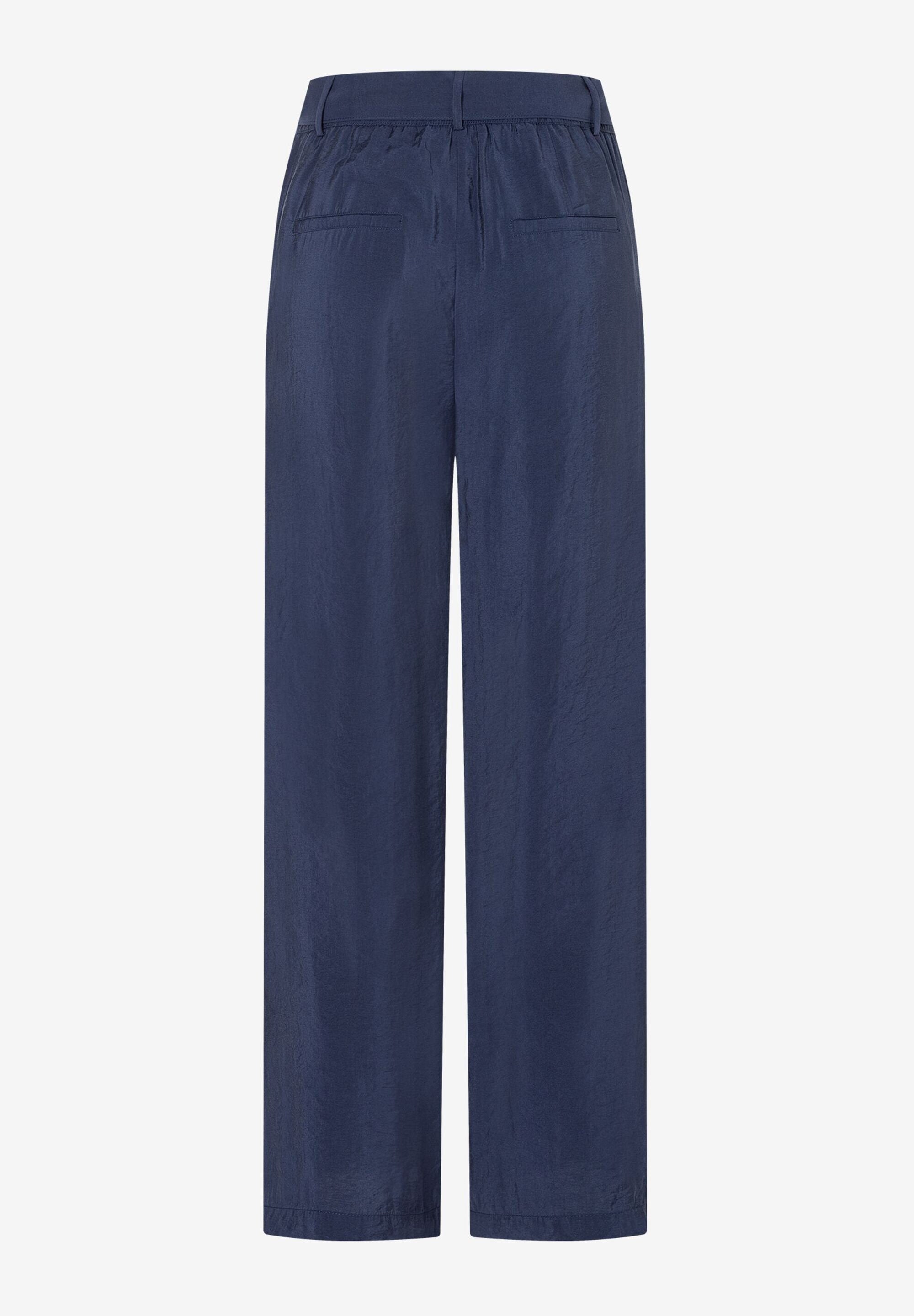 More & More_Navy Trousers with Belt_51064055_0370_05