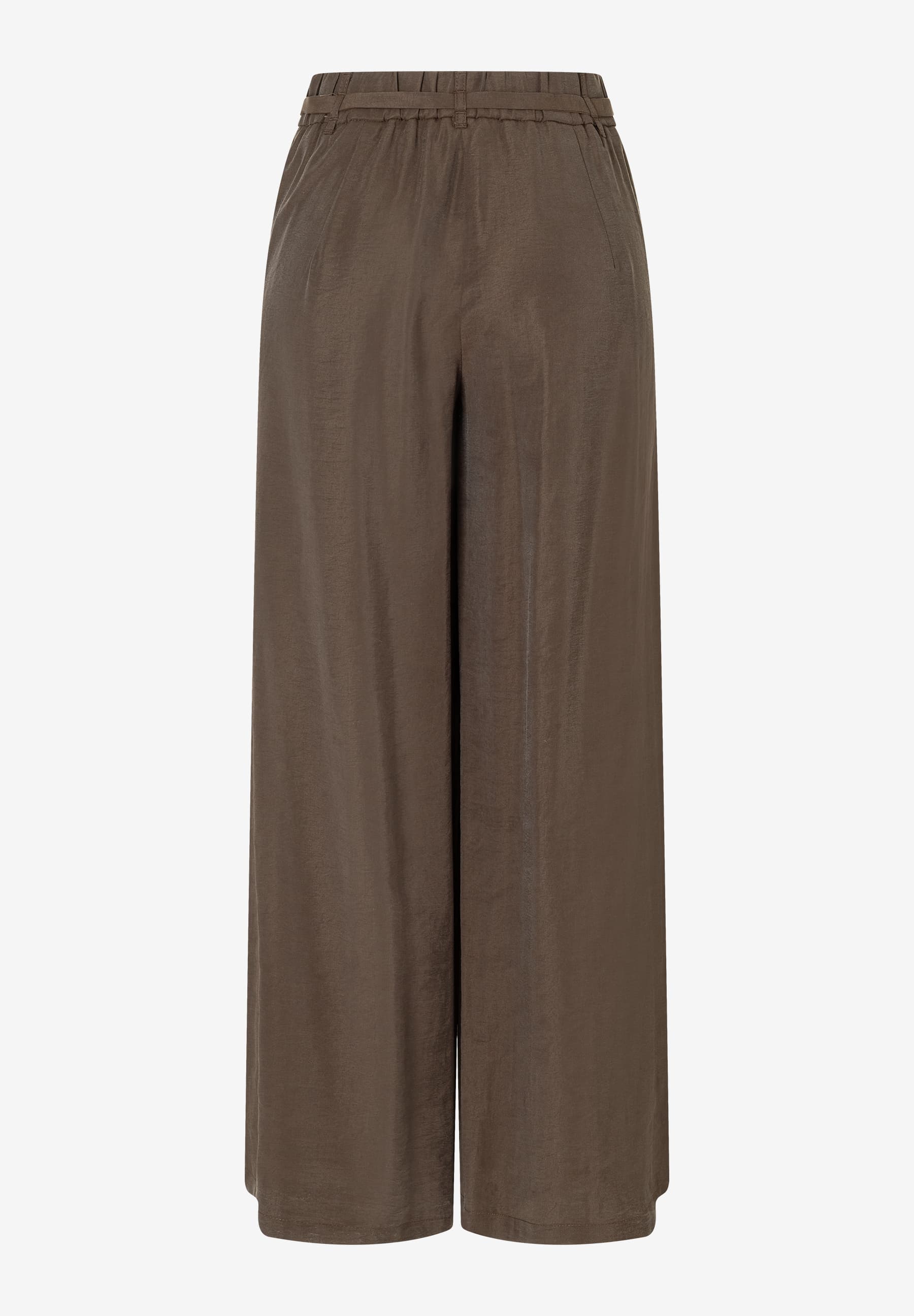 More & More_Espresso Brown_Palazzo Pants with Tie Belt_51074002_0279_05