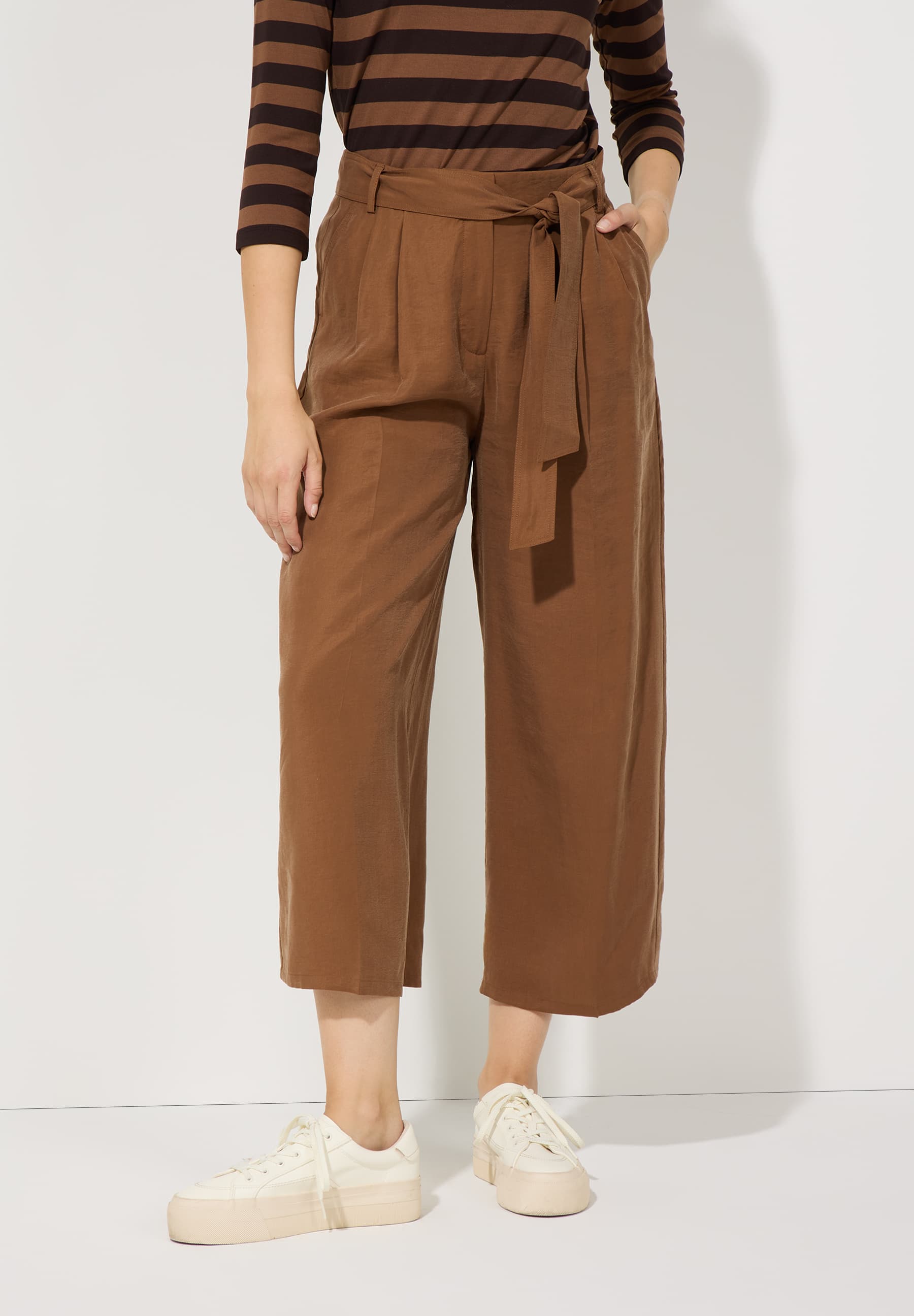 More & More_Sweet Toffee_Culottes with Belt_51074004_0262_02