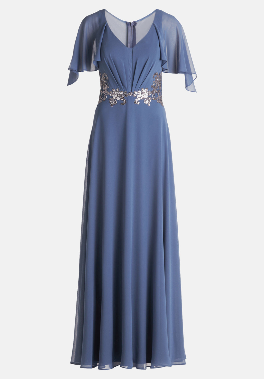 Vera Mont_Tansanit Blue_Evening Dress with Embroidery_5108-4000_8257_03