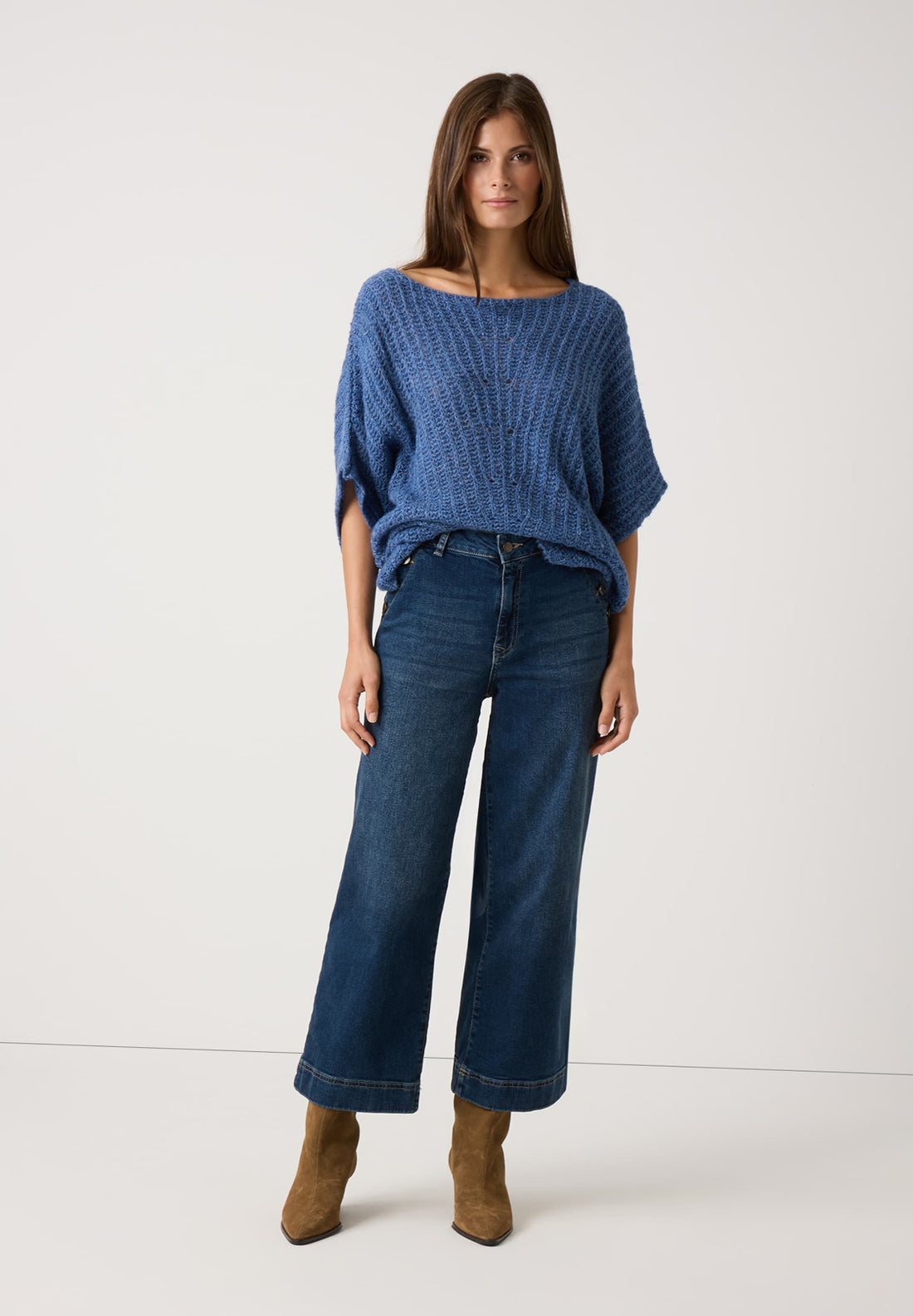 More & More_Dark Blue Denim_Jeans Culottes_51084251_0963_01