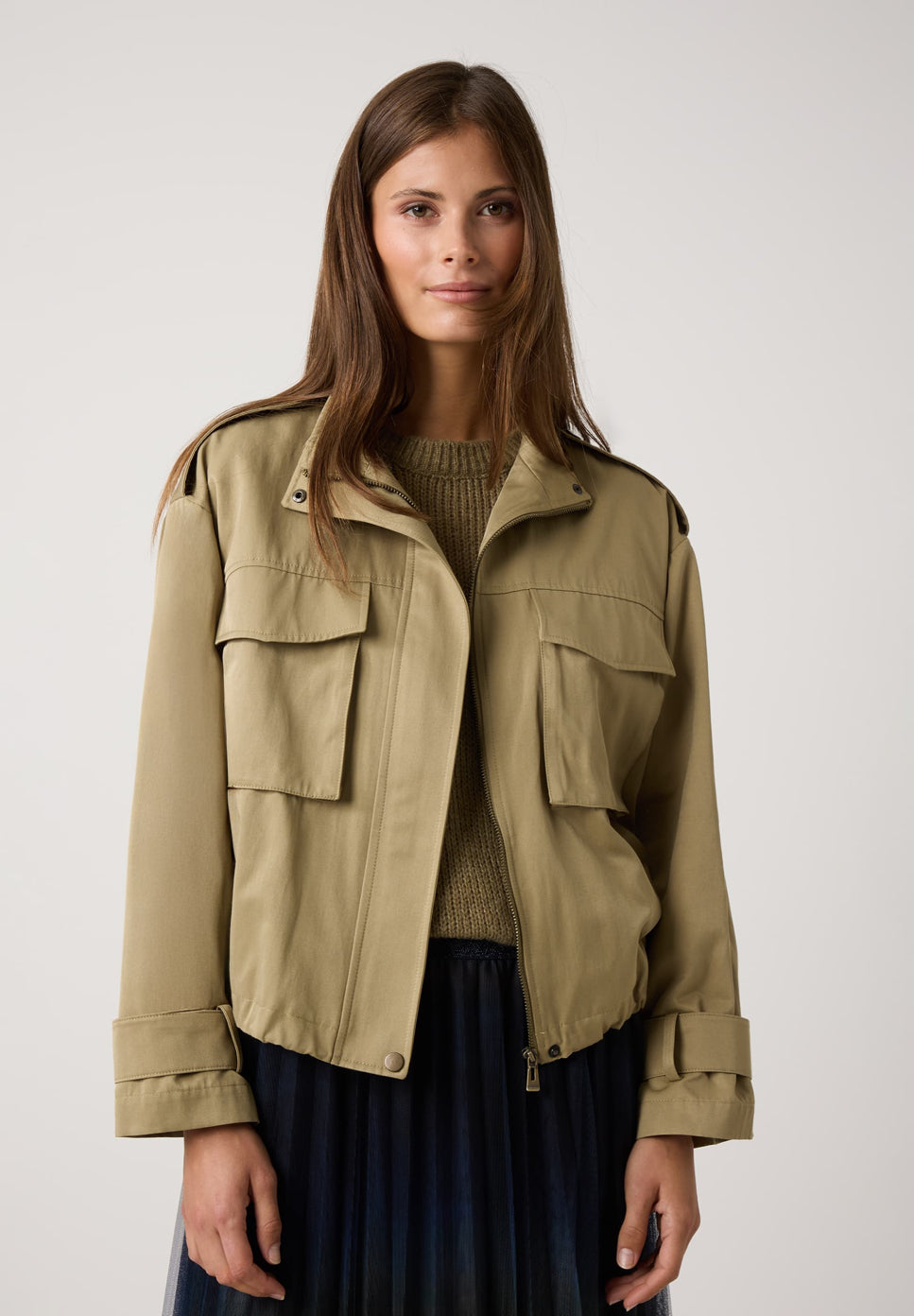 More & More_Soft Brass_Twill Field Jacket_51086055_0662_01