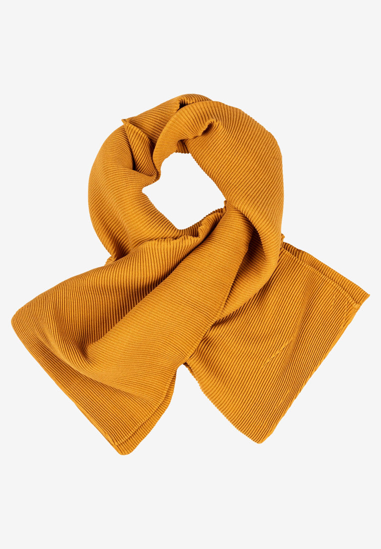 More & More_Autumn Yellow_Pleated Scarf_51089014_0144_03