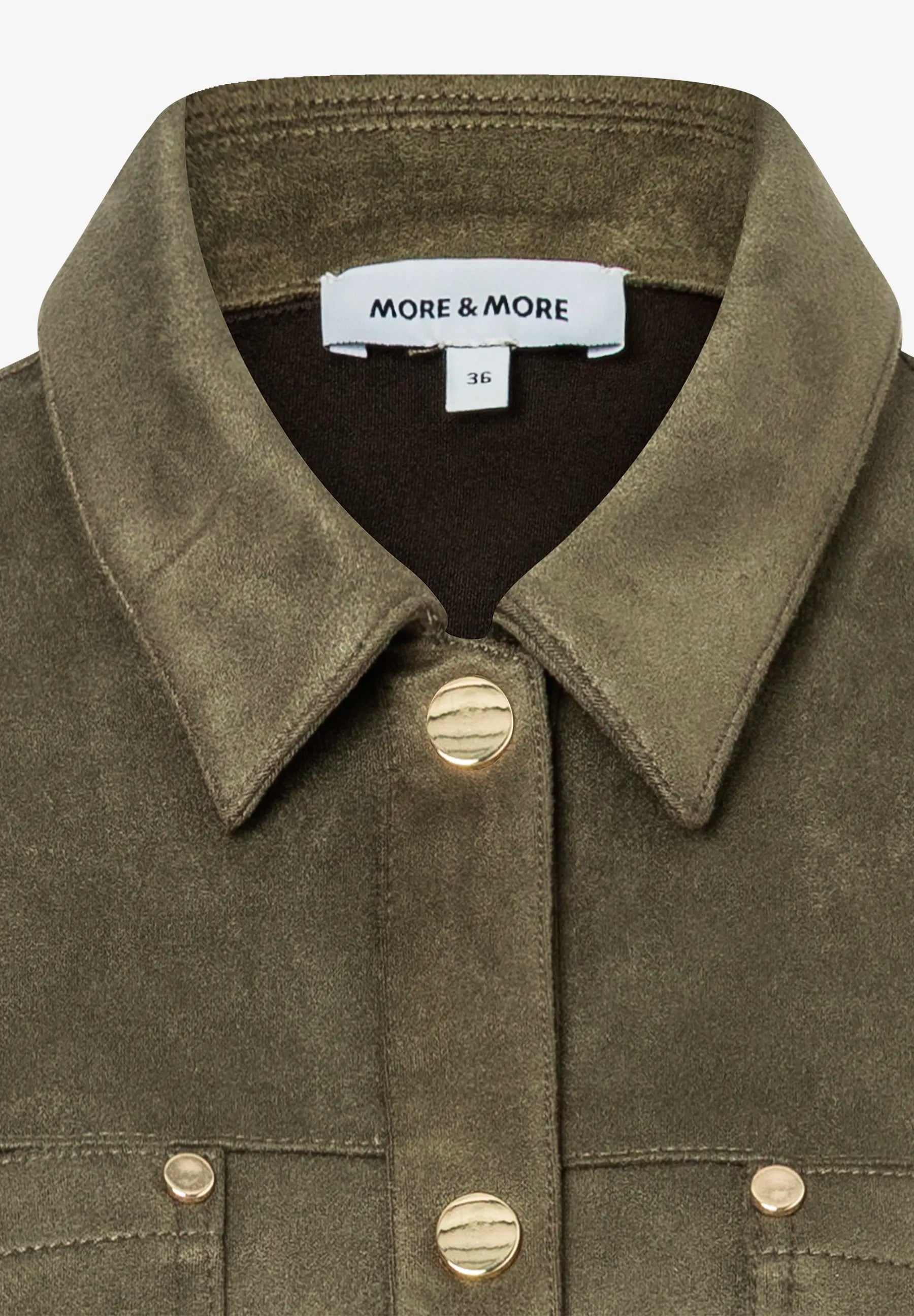 More & More_Green_Suede-Look Shirt, Khaki_51092058_0660_08