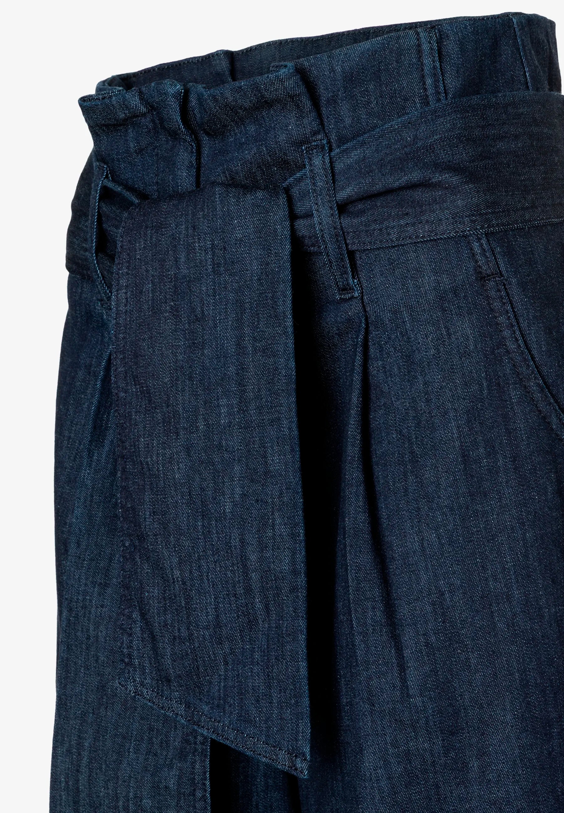 More & More_Dark Blue Denim_Jeans with Belt_51094203_0963_05