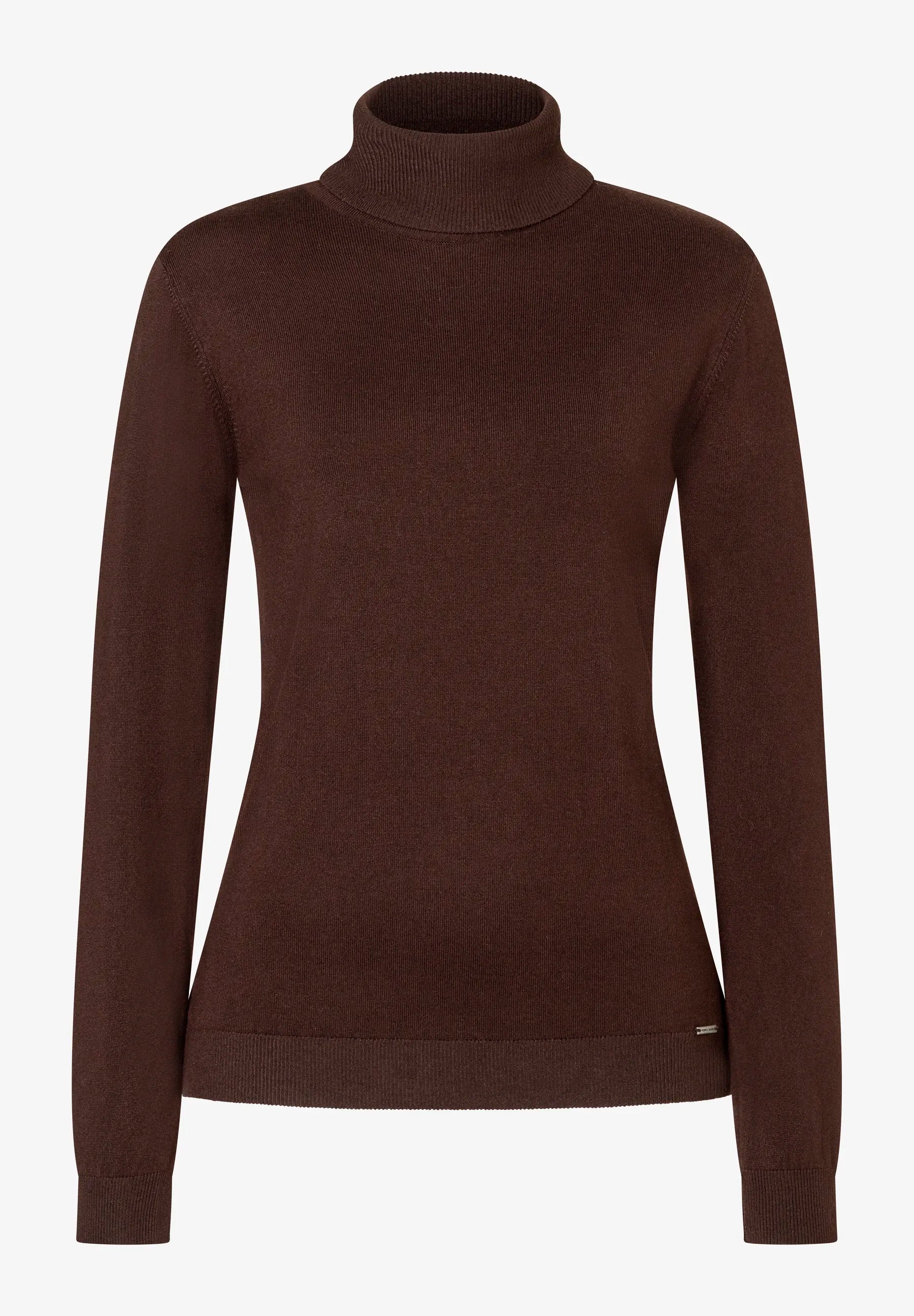 More & More_Espresso Brown_Roll-Neck Sweater, Fine Knit_51101537_0279_01