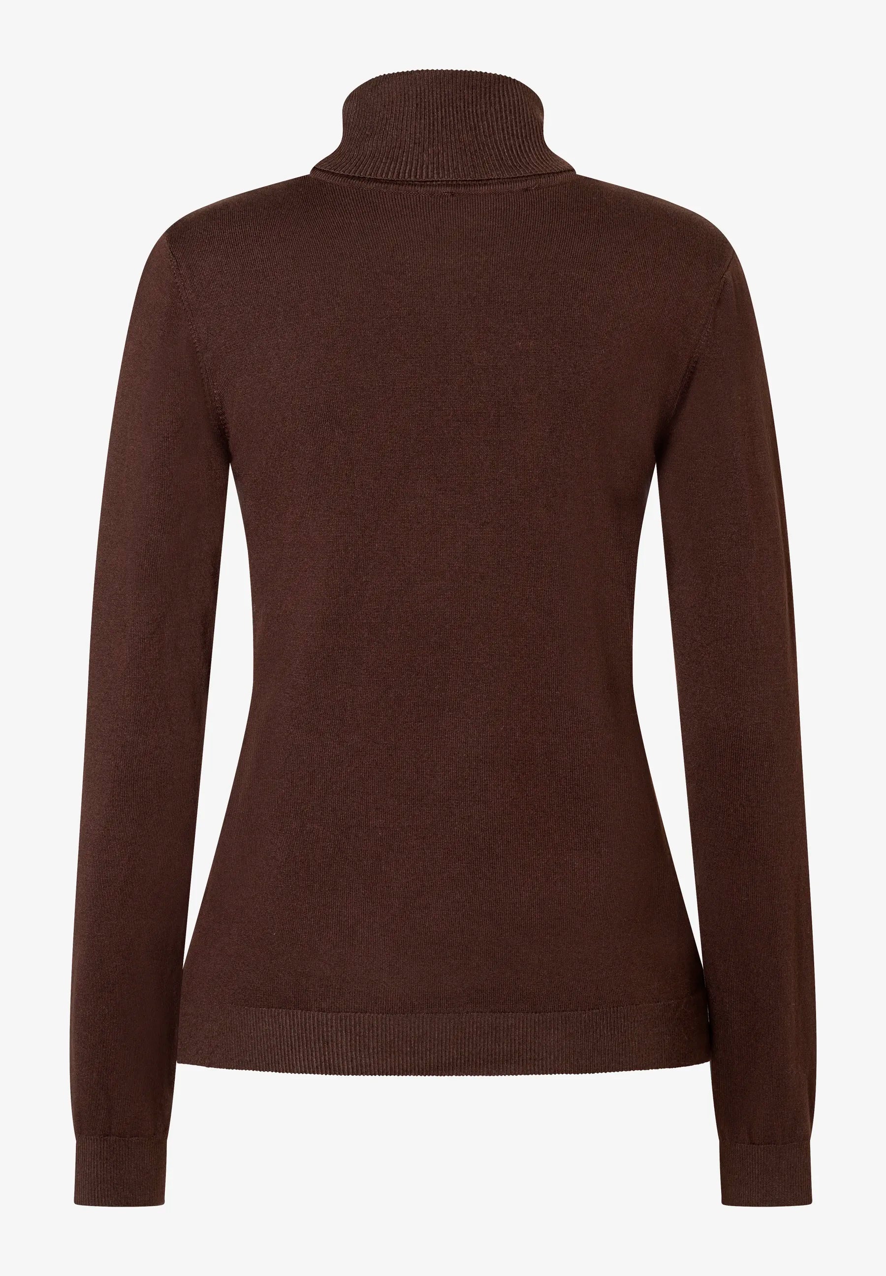 More & More_Espresso Brown_Roll-Neck Sweater, Fine Knit_51101537_0279_02