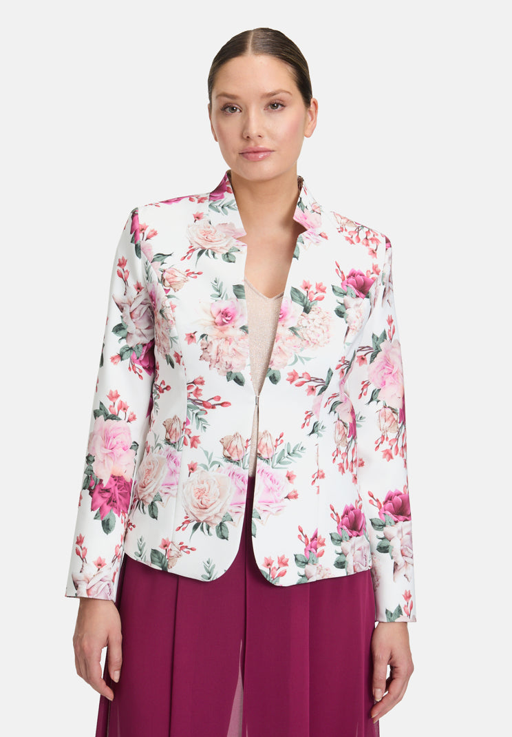 Vera Mont_Cream/Pink_Tailored Blazer Jacket_5129-4092_1843_01