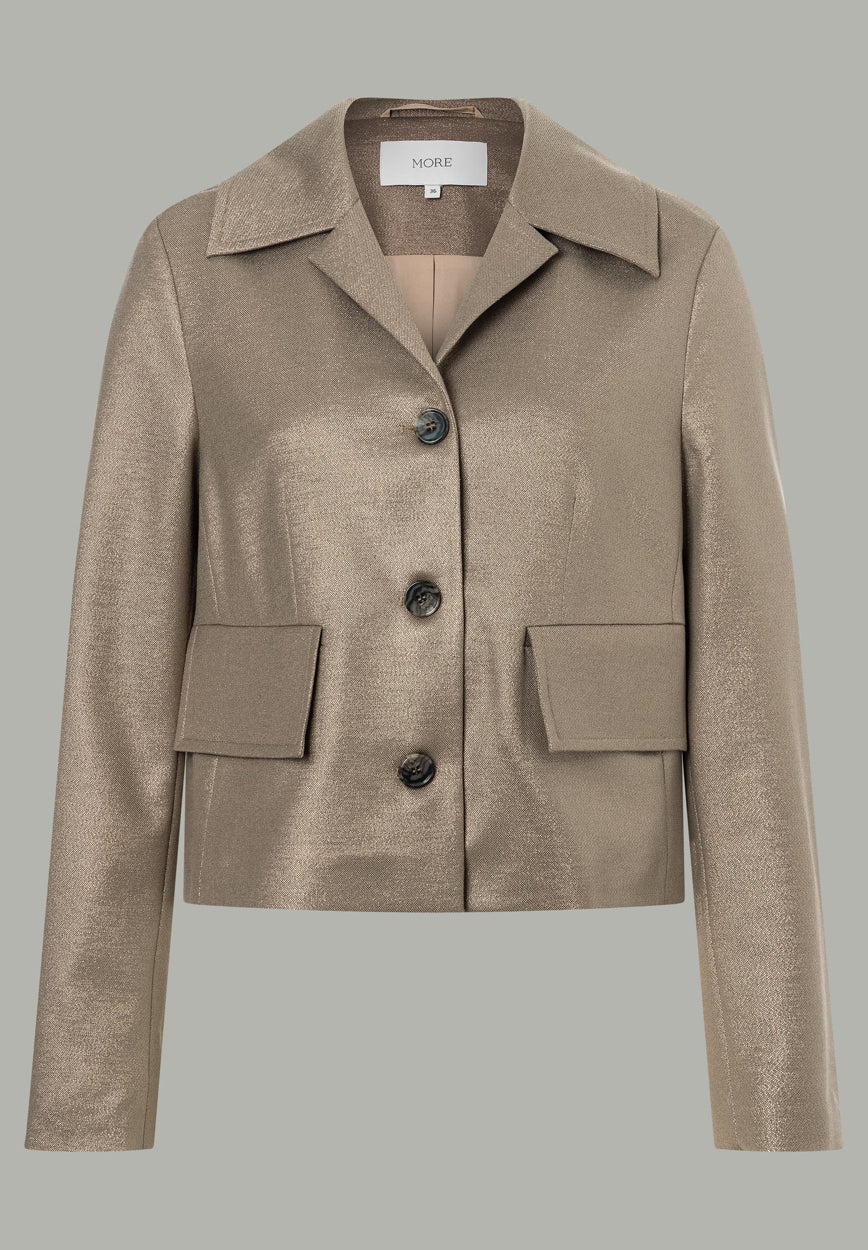 More & More_Irish Cream_Shiny Blazer_51416074_0213_01