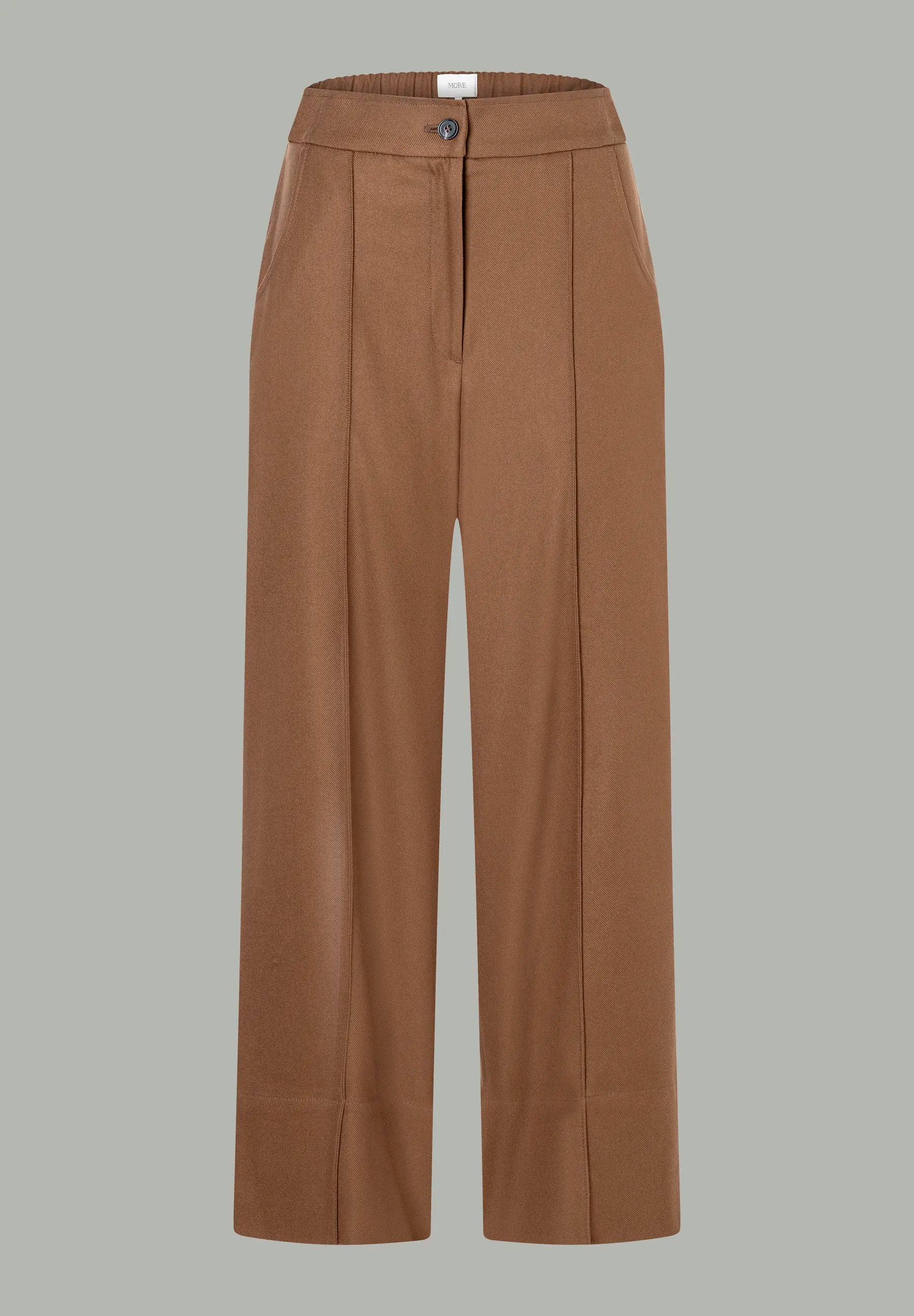 More & More_Brown_Trousers with a Stitched Crease_51434073_0258_01