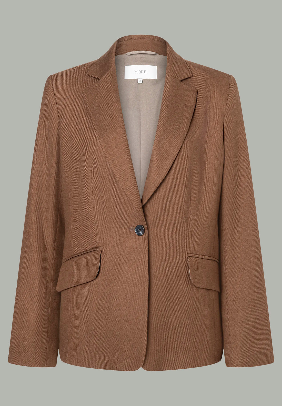 More & More_Mocca_Tailored Blazer_51436072_0258_01