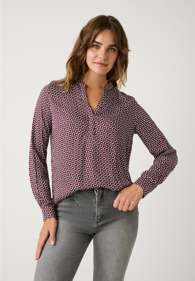 More & More_Small Graphical Print_Viscose Print Blouse_51922477_3564_01