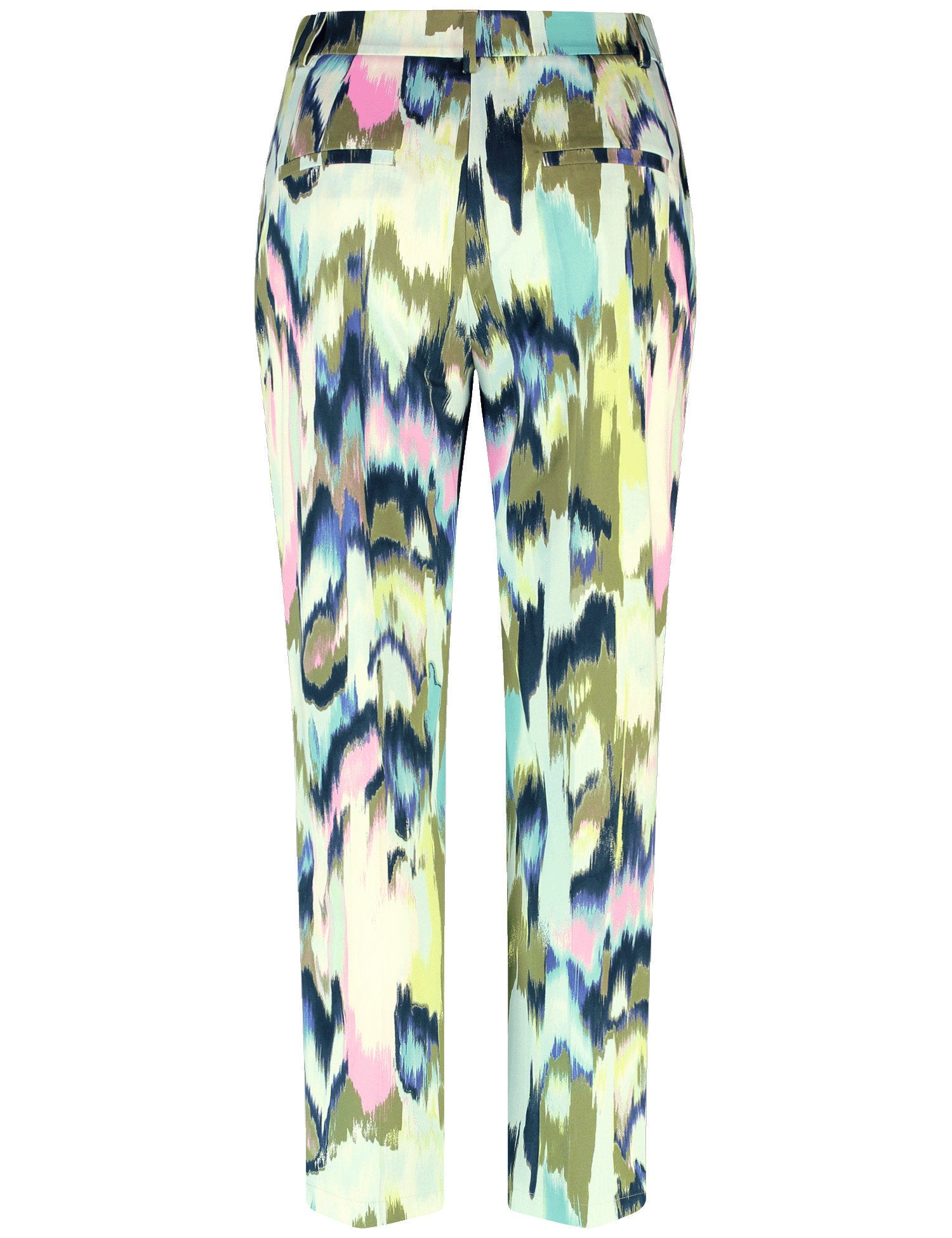 Gerry Weber_Patterned 7/8-Length Cloth Trousers_520027-31515_9036_03