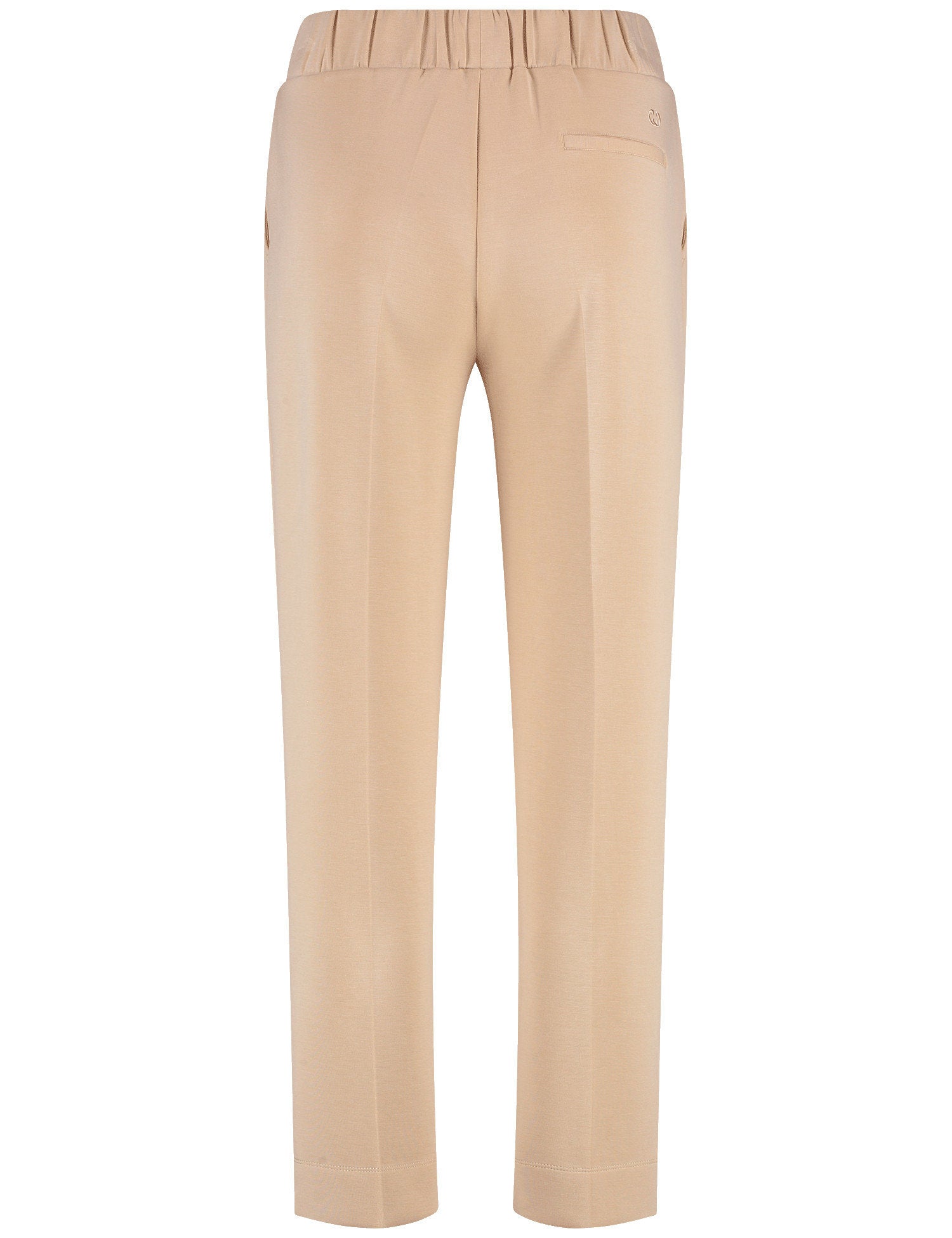 Gerry Weber_Elegant Sandy Washed Slip-On Trousers_520109-35006_90550_02