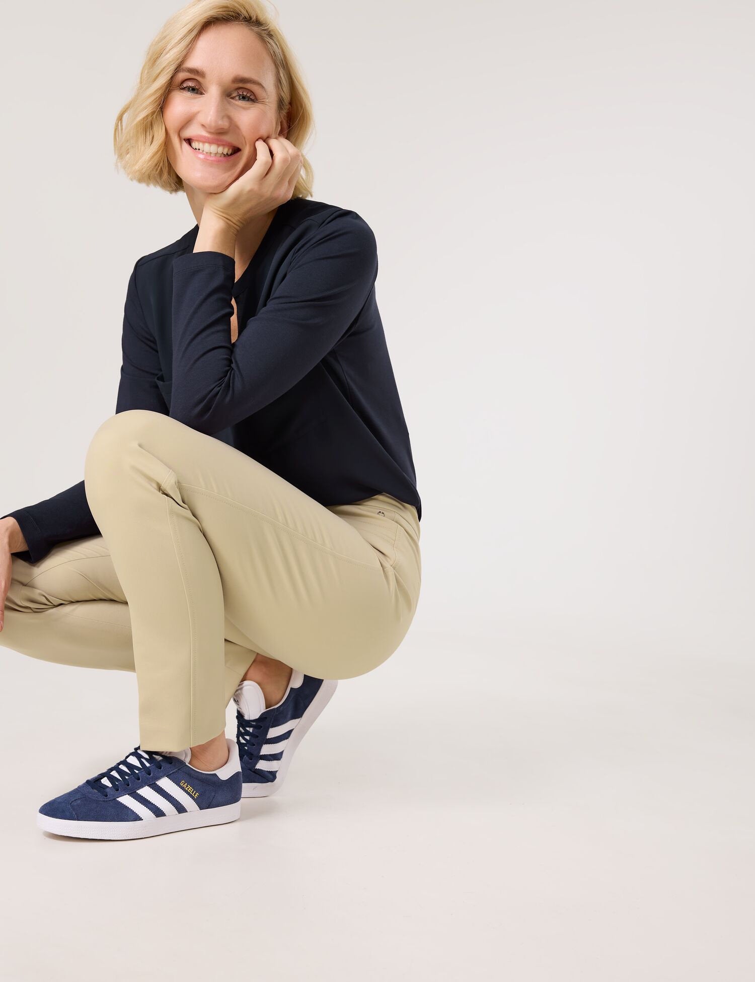 Gerry Weber_KIRSTY CITYSTYLE 7/8-Length Stretch Trousers_520200-66299_90550_05