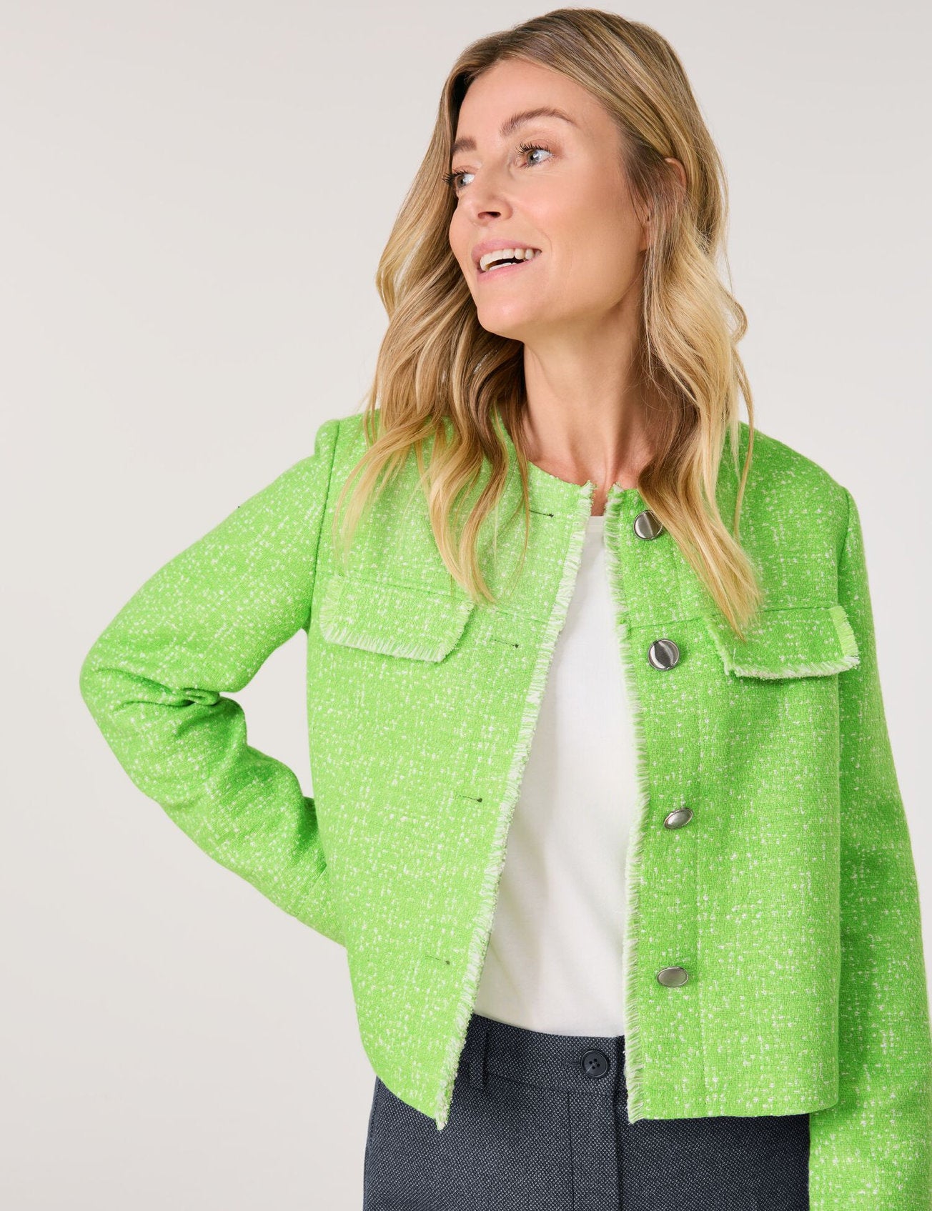 Gerry Weber_Tweed Blazer Jacket_530005-31223_5112_01