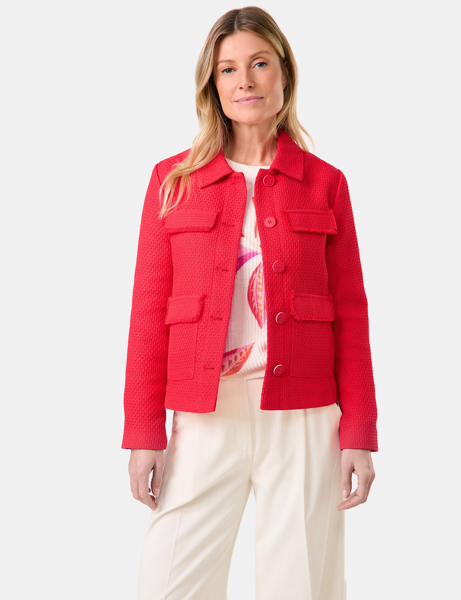 Gerry Weber_Fashionable Blazer Jacket in a Textured Look_530018-31252_60119_06