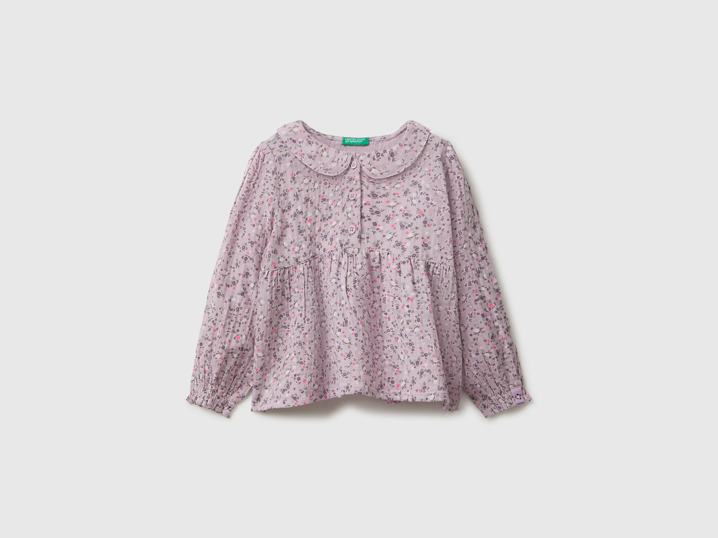 Benetton_Lavender_Floral Shirt_534ZGQ02T_62V_01