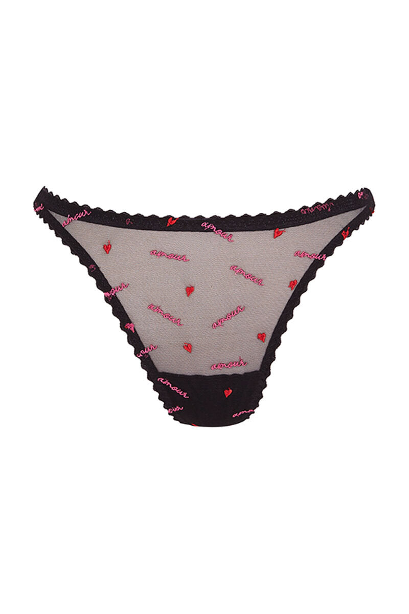 Women Secret_Classic Embroidered Black Tulle Thong_5359616_01_01