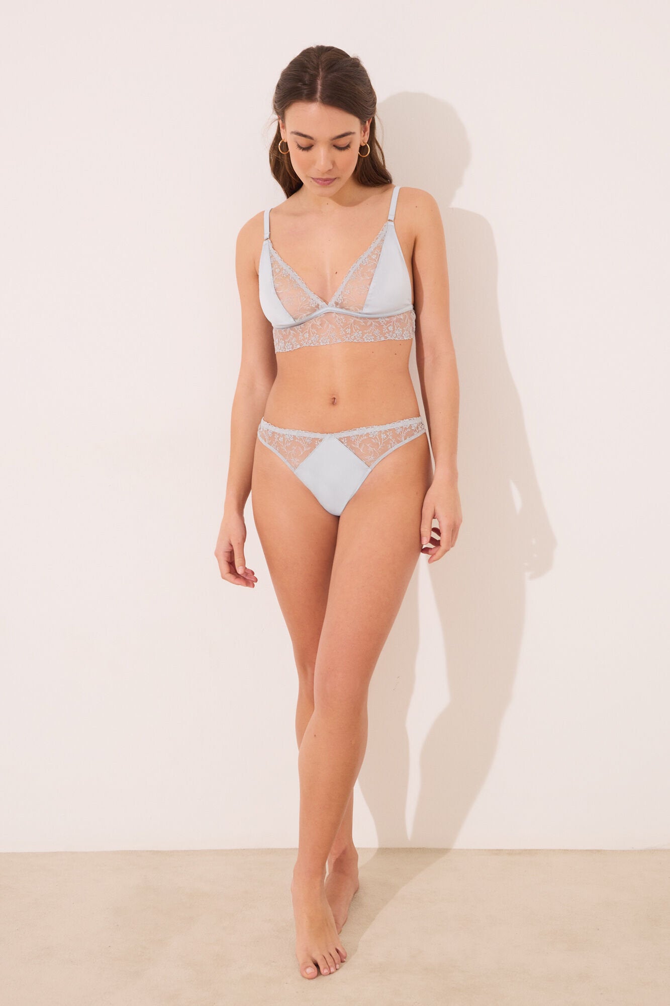 Women Secret_Classic Blue Satin Thong_5359637_12_05