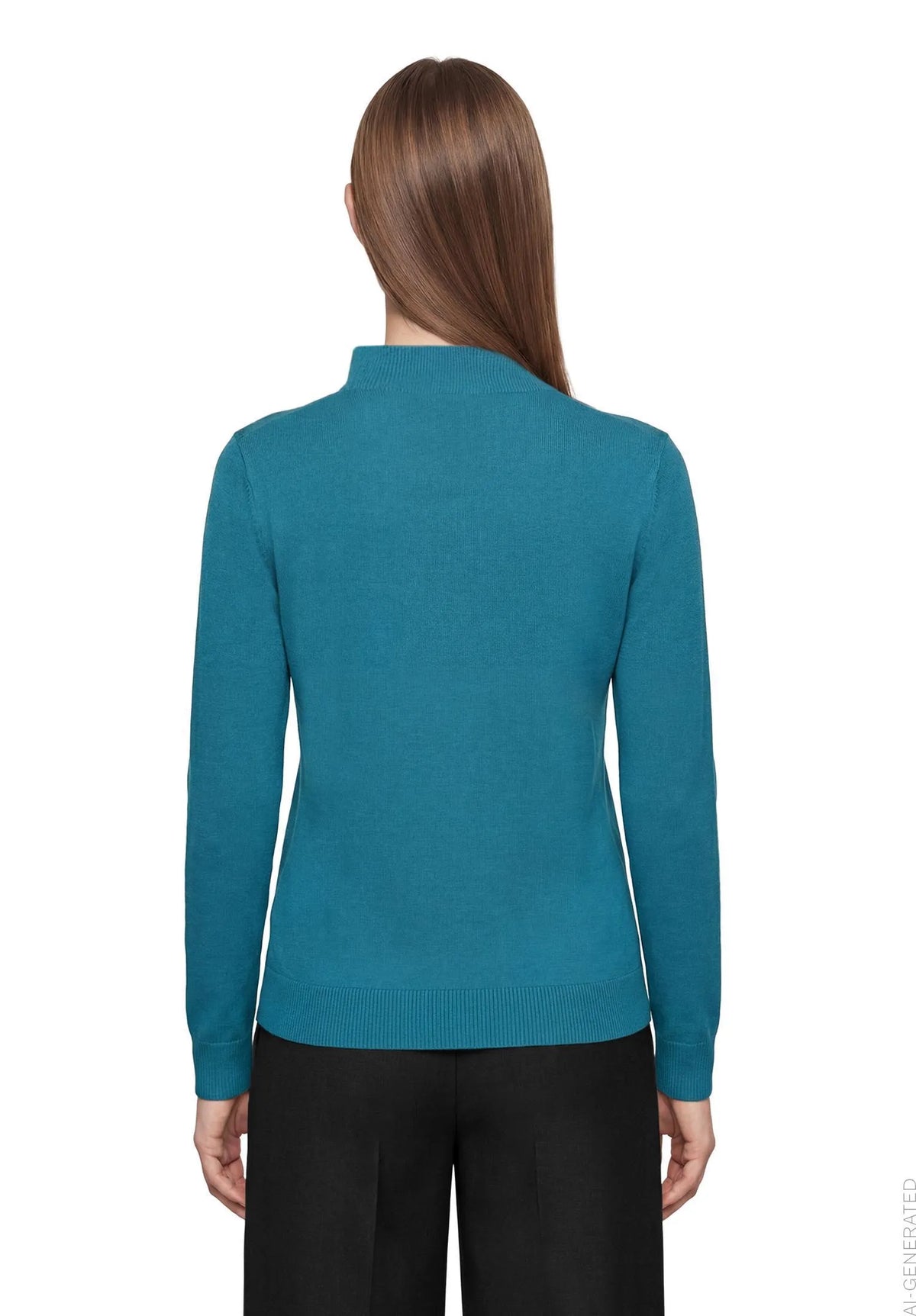 Betty Barclay Colonial Blue Women Basic Knit Jumper SKU: 5483-2907_8558 Image 03