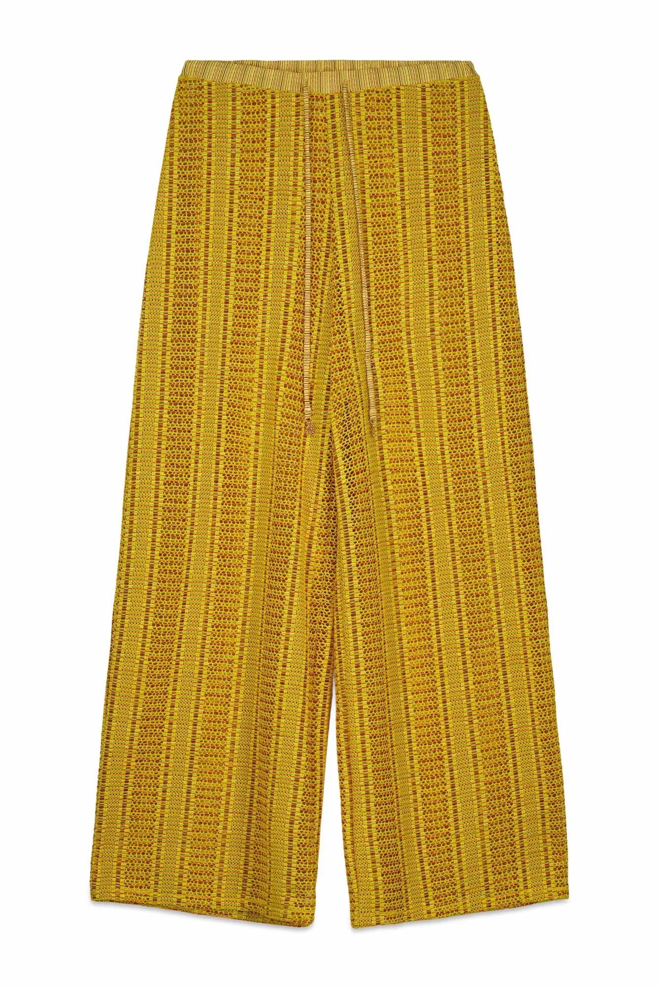 Women Secret_Multicoloured_Multicoloured Crochet Long Trousers_5543698_98_08