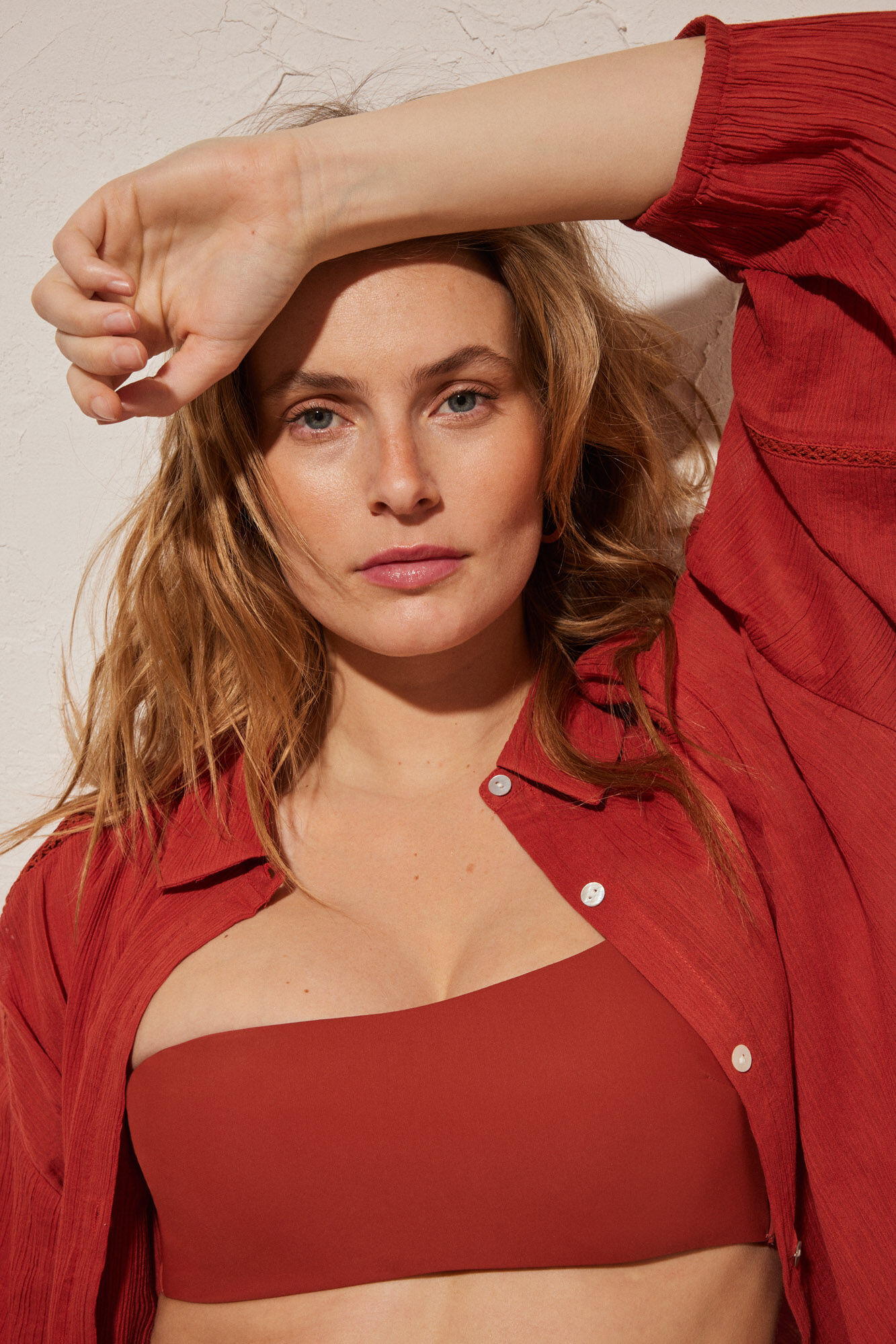 Oversized Shirt Style Blouse_5547386_61_04