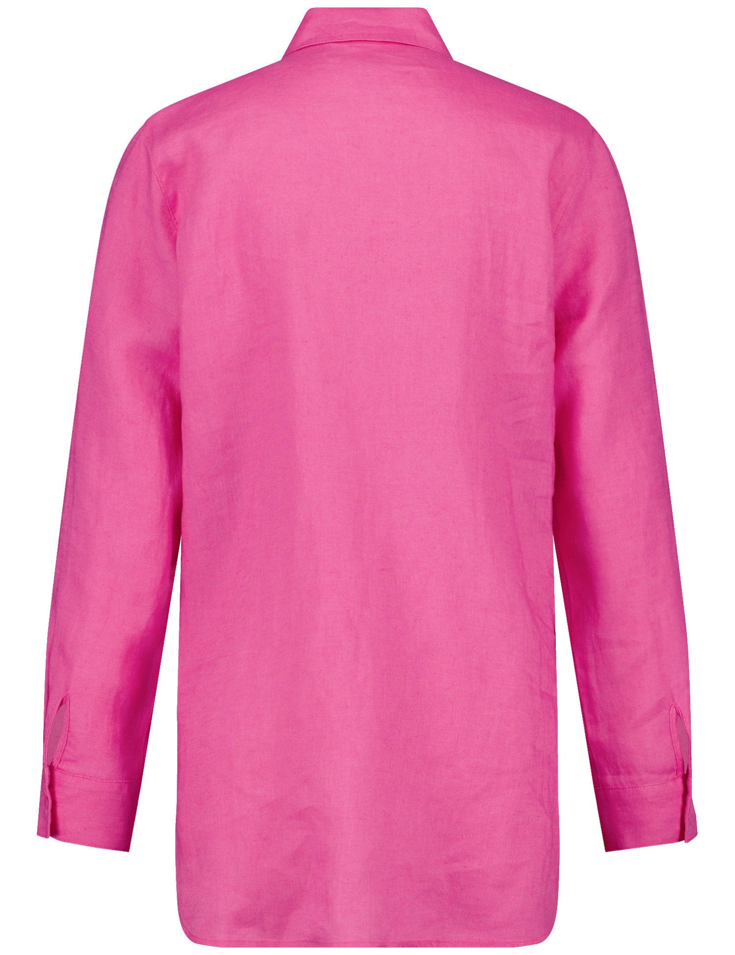 Gerry Weber_Simple Long Blouse Made of Pure Linen_560066-31471_30329_03