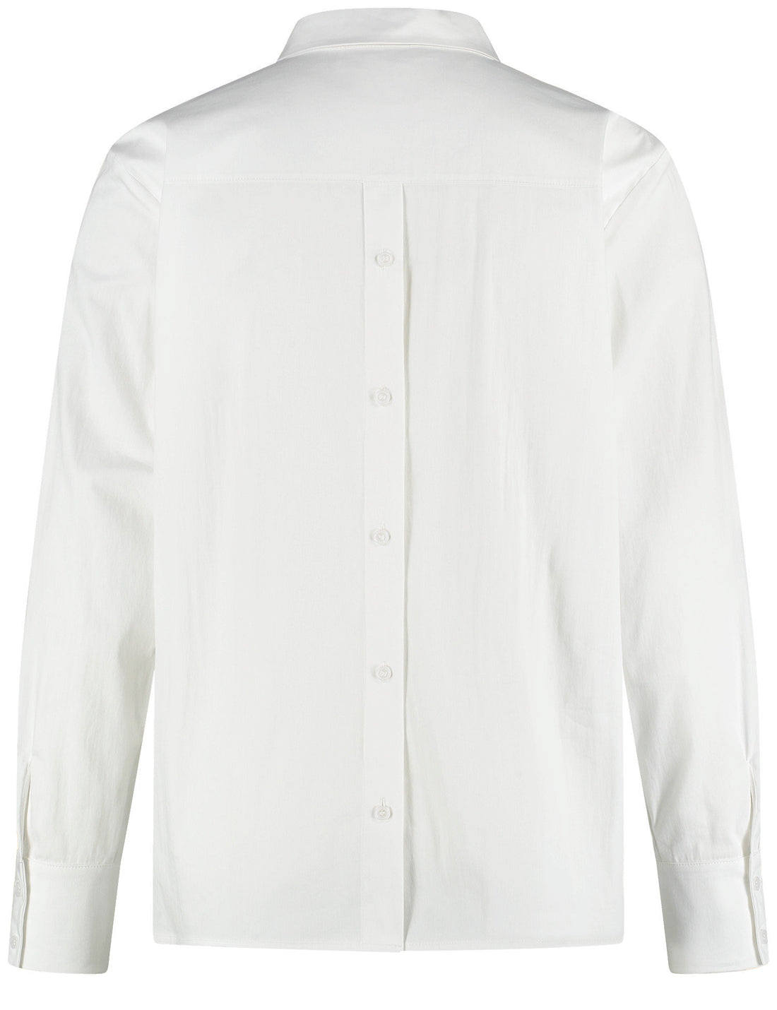 Gerry Weber_White Button Down Shirt Blouse_560103-31447_99600_02