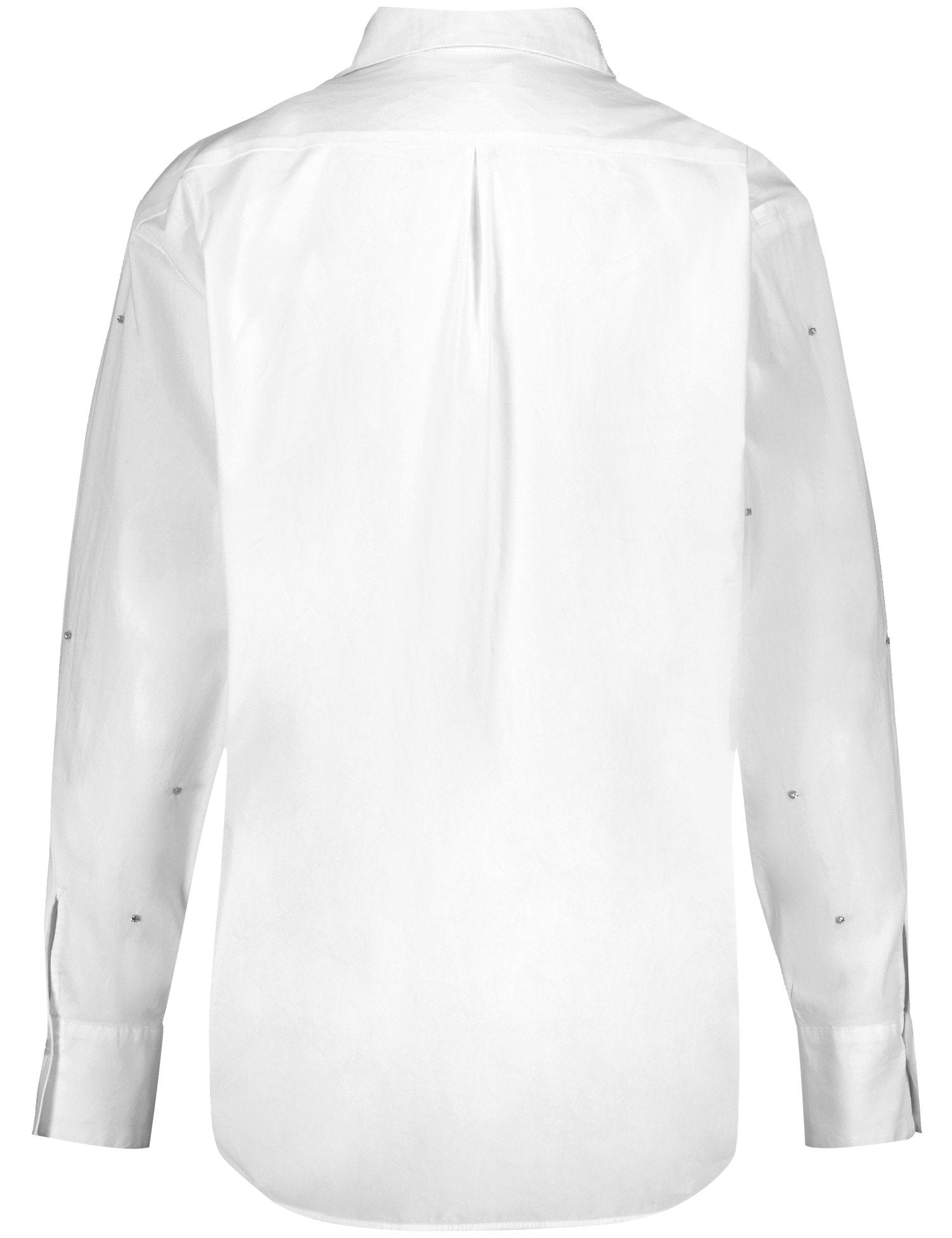 Cotton Blouse With Rhinestone Embellishment_560342-11116_9600_08
