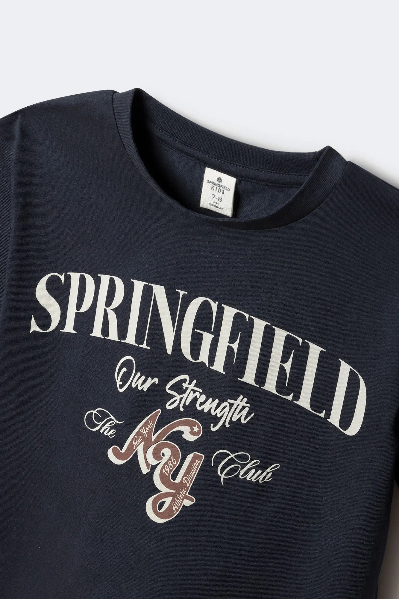 Springfield_0_Spf Logo T-Shirt For Boys_5652813_11_02