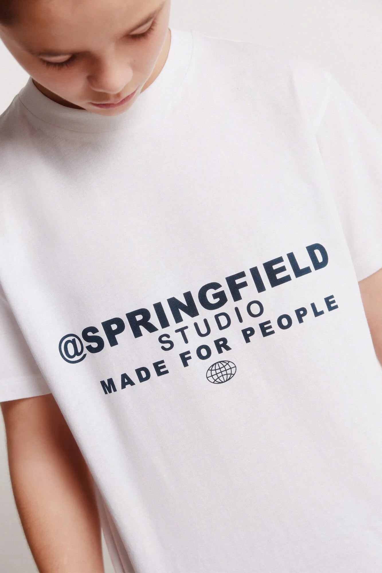 Springfield White Boys Boxy Short Sleeve T-Shirt SKU: 5653271_99 Image 07