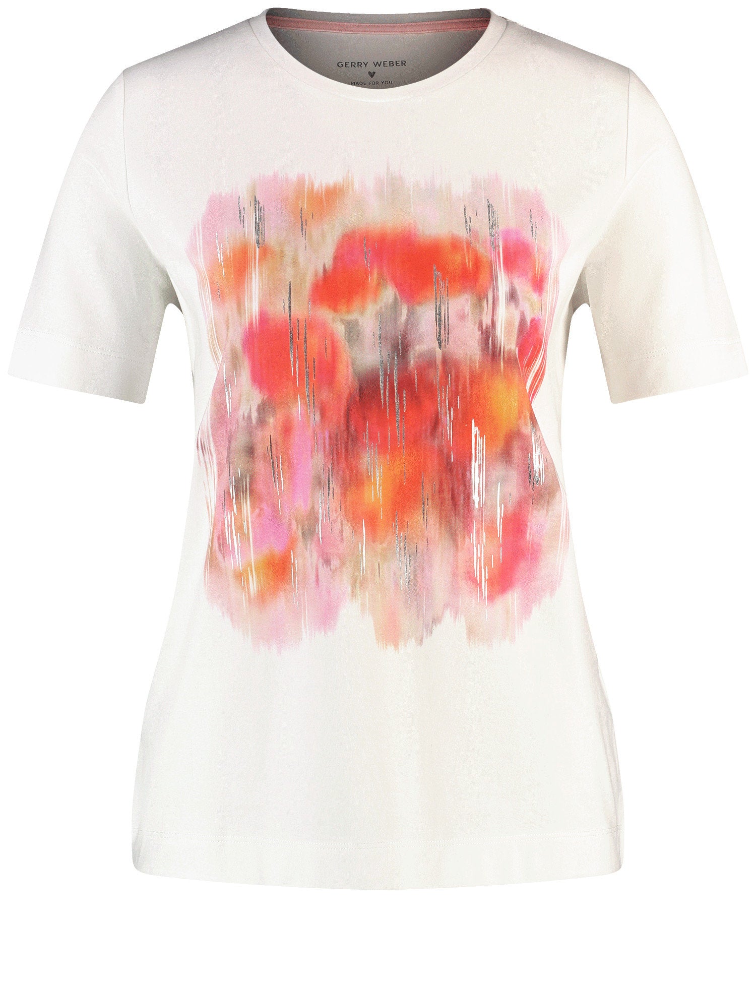 Gerry Weber_T-Shirt with an Abstract Front Print_570228-35003_9040_03