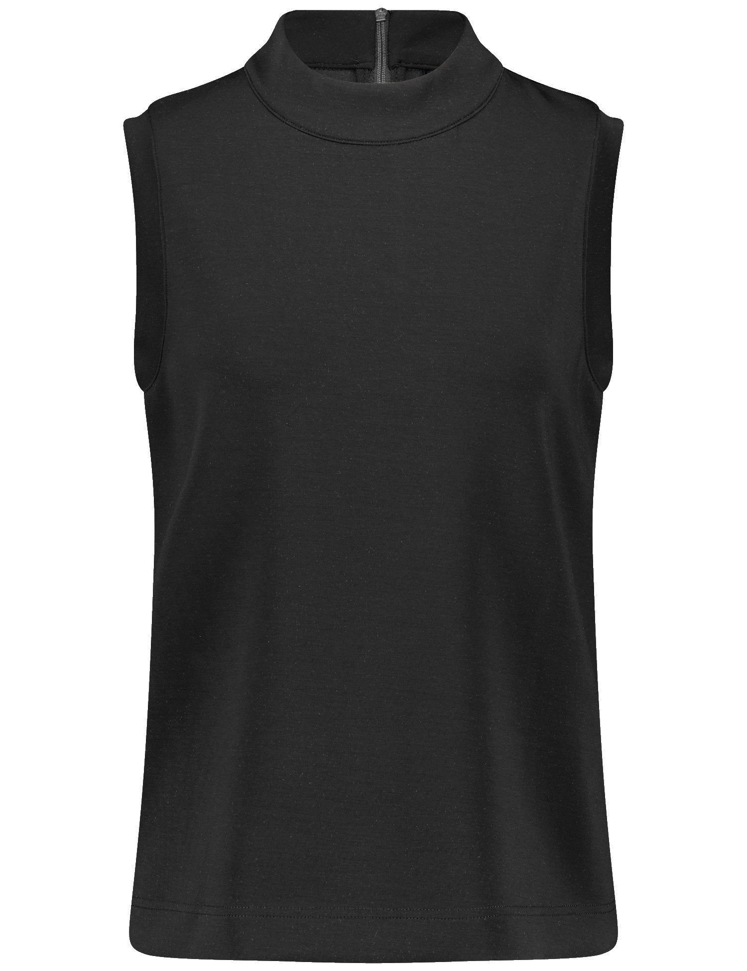 Gerry Weber_Sleeveless Sand-Washed Top with a Zip Detail_570387-35006_11000_05