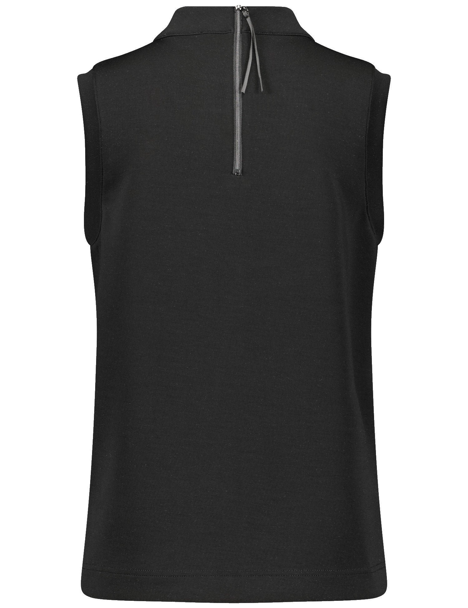 Gerry Weber_Sleeveless Sand-Washed Top with a Zip Detail_570387-35006_11000_06