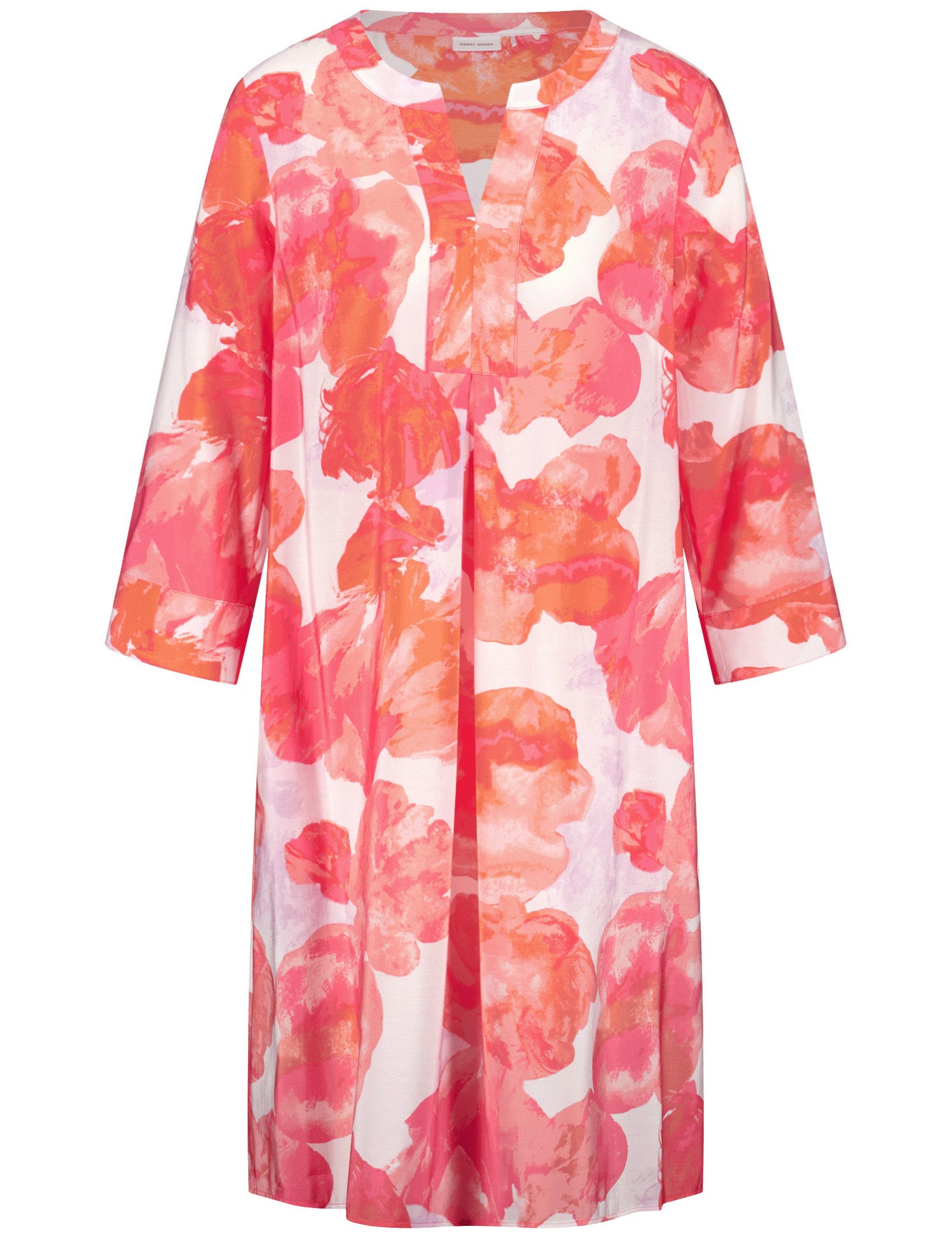 Gerry Weber_Flowing Tunic Dress with Batik Design_580101-31485_6020_01