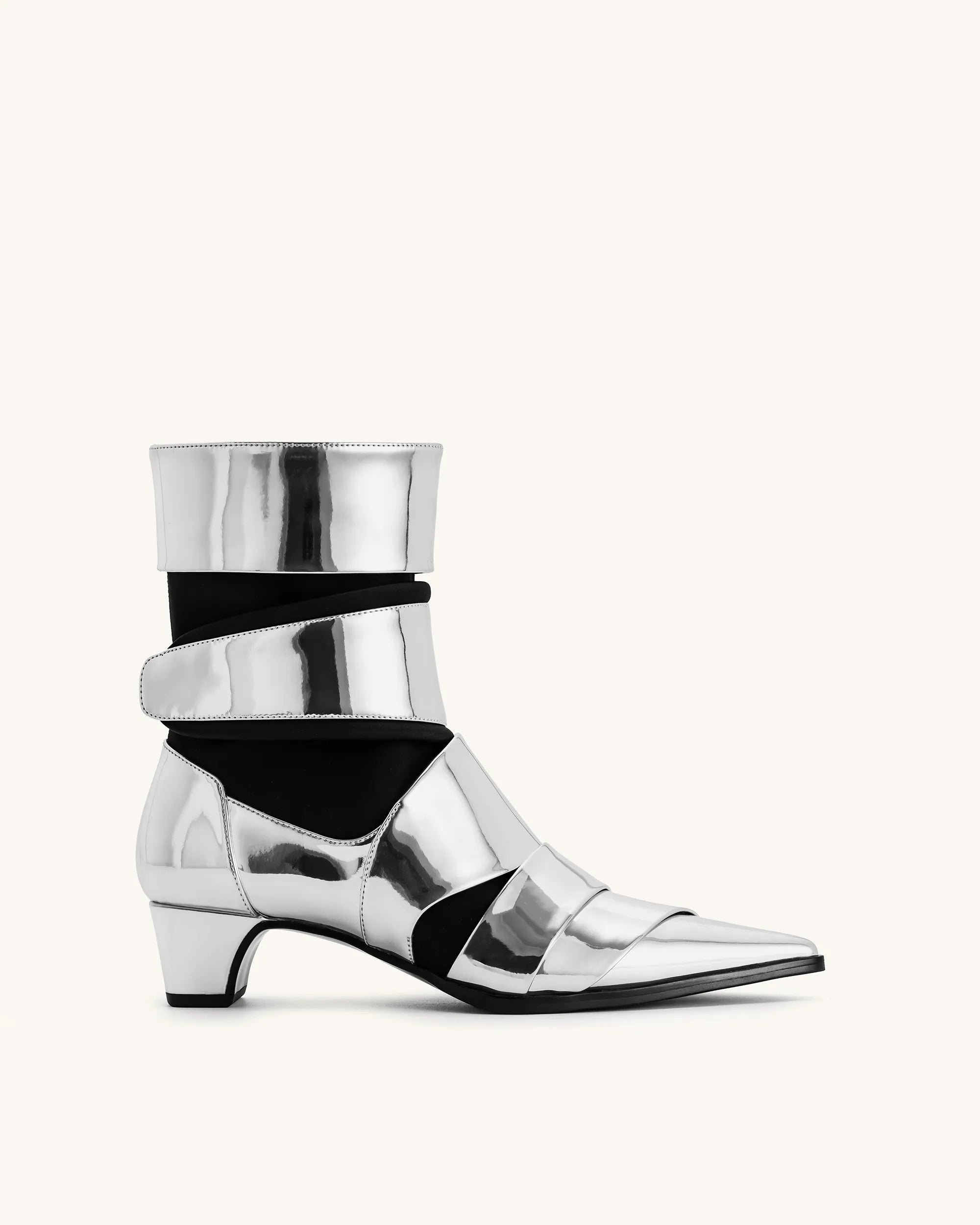 JW PEI_Silver_Emily Strap Ankle Boots_5BS100-9_Silver_01
