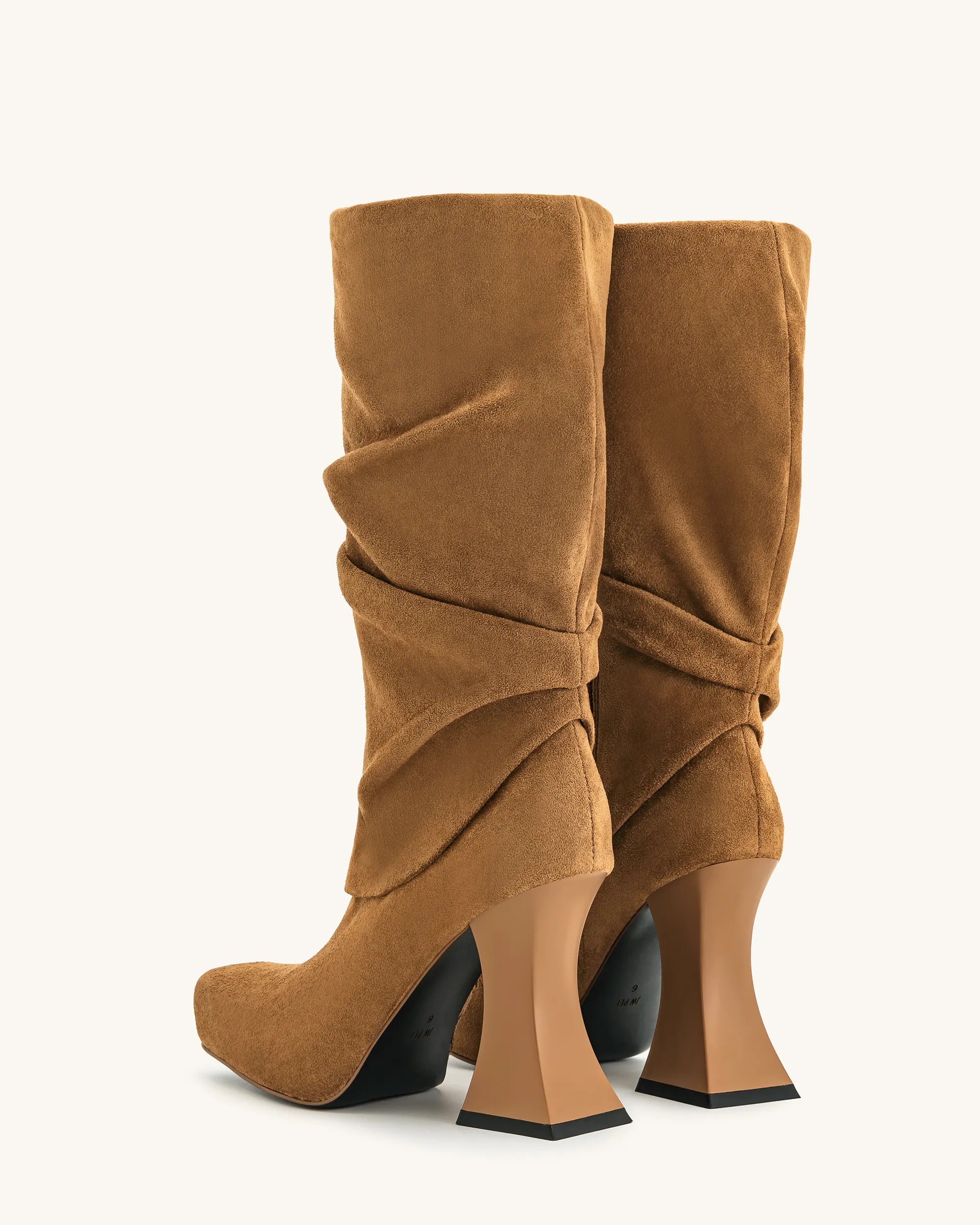 JW PEI_Brown_Reyna Square Toe Platform Knit Boots_5BS38-3_Brown_03