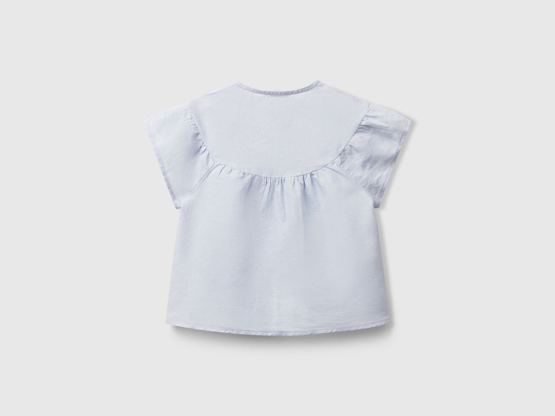 Benetton_Blouse in Linen Blend_5IPVGQ02E_081_02