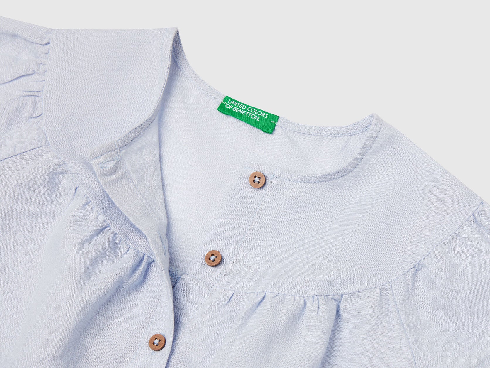 Benetton_Blouse in Linen Blend_5IPVGQ02E_081_03