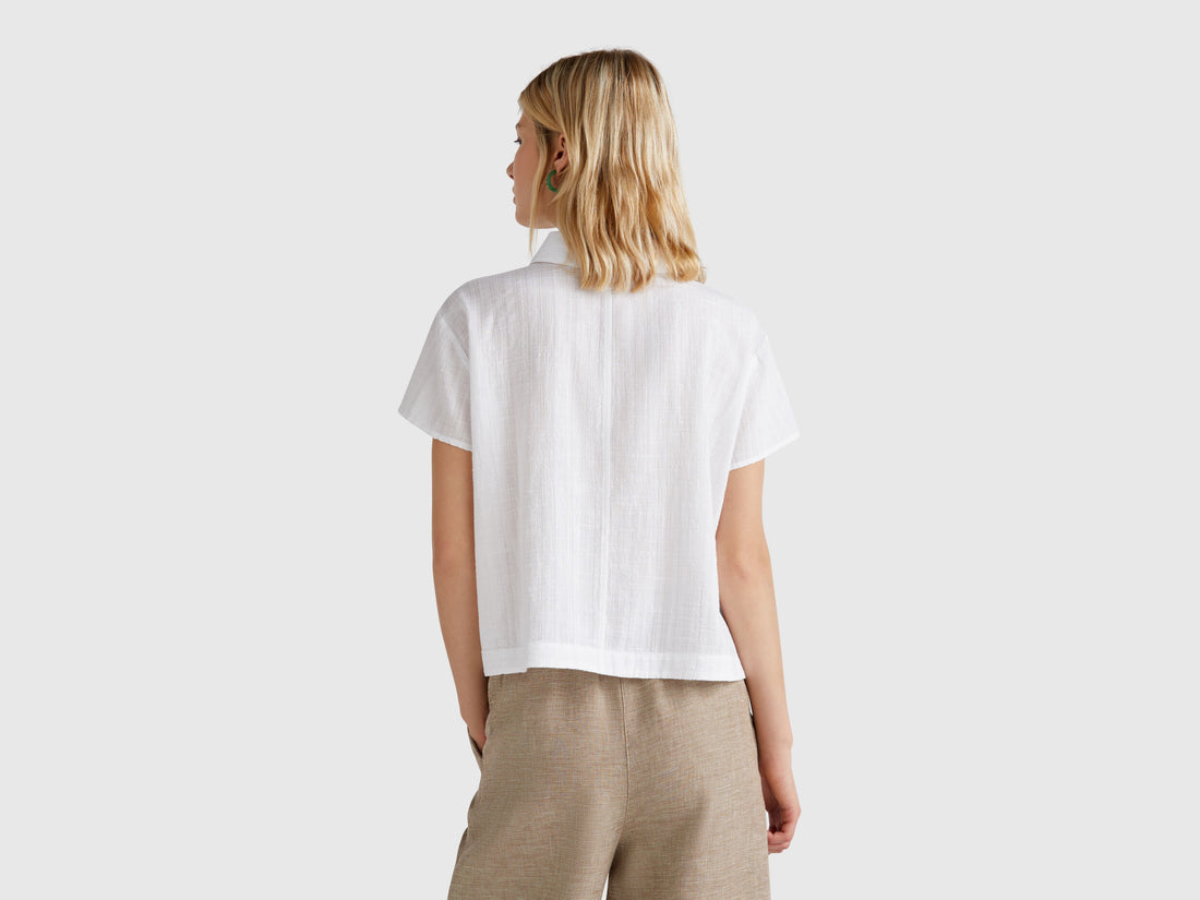 Benetton_Light Short Sleeve Shirt_5ONVDQ0BQ_101_02