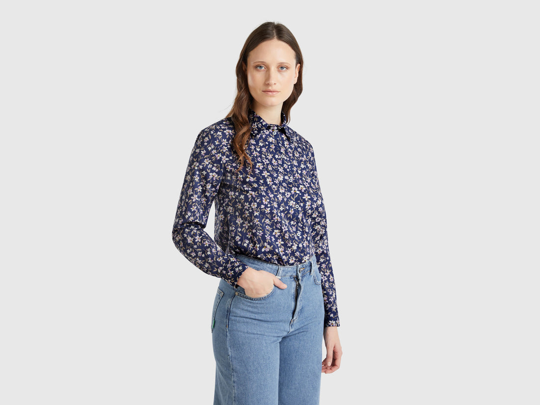 Benetton_Floral Blue Shirt_5Q6SDQ0AY_65V_02